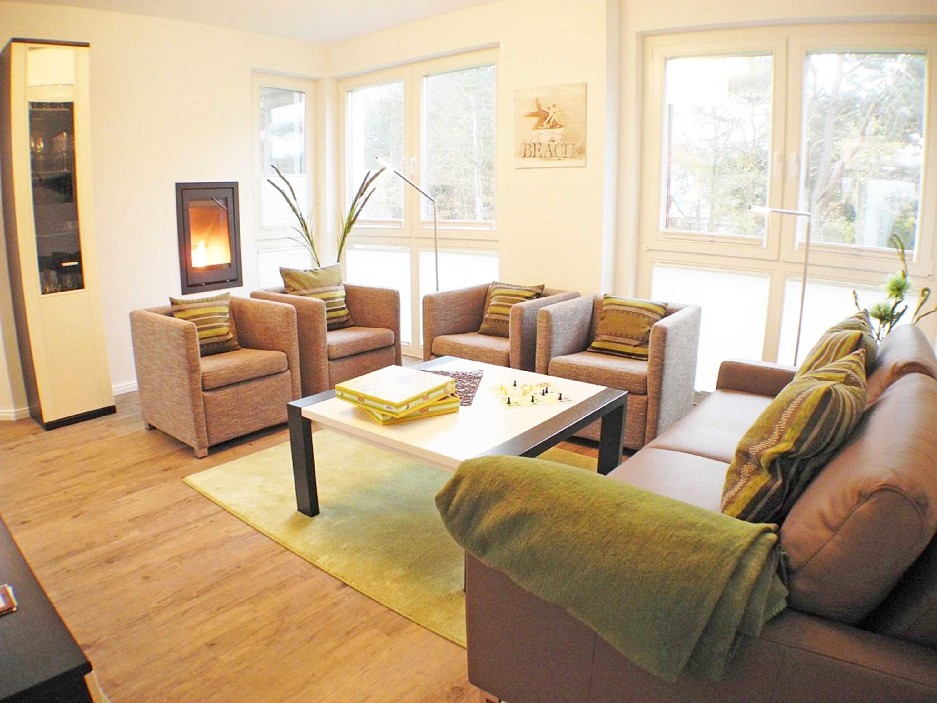Strandvilla Baabe - Maisonette "Sonnenwiege" mit Sauna und Whirlpool view 4