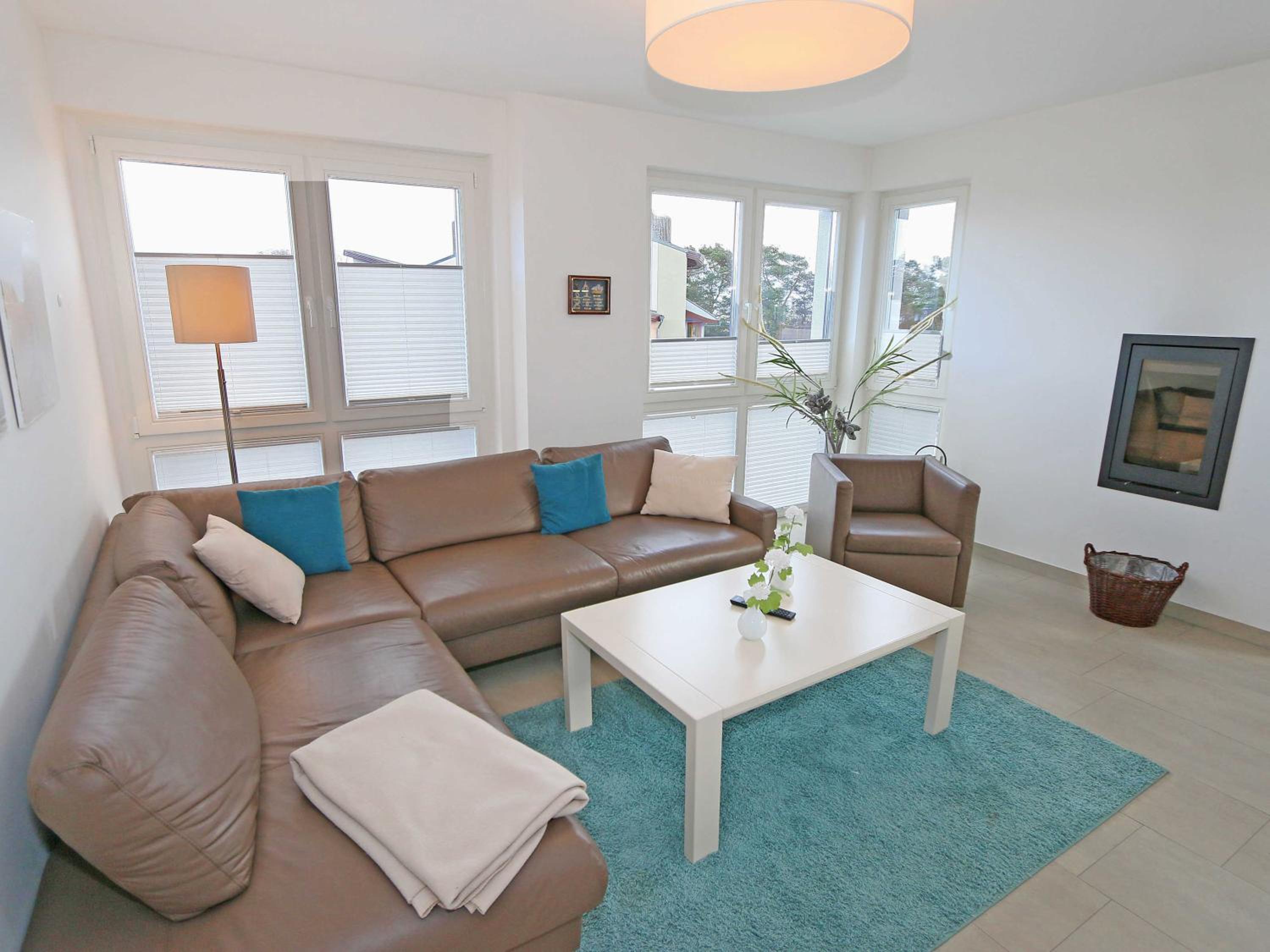 Strandvilla Baabe - WG 12 mit Meerblick, Kamin, Sauna, Whirlpool