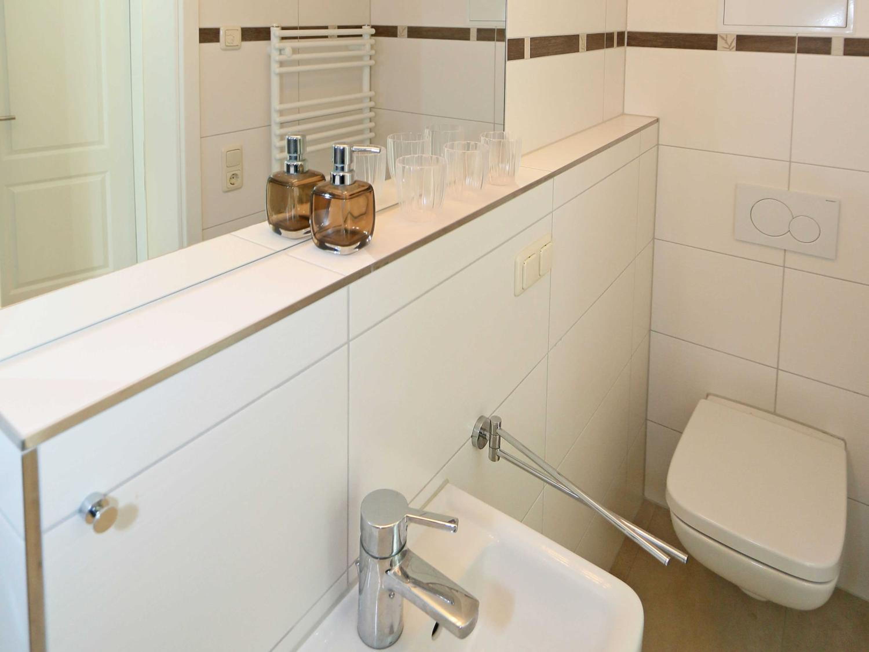 Strandvilla Baabe - WG 12 mit Meerblick, Kamin, Sauna, Whirlpool