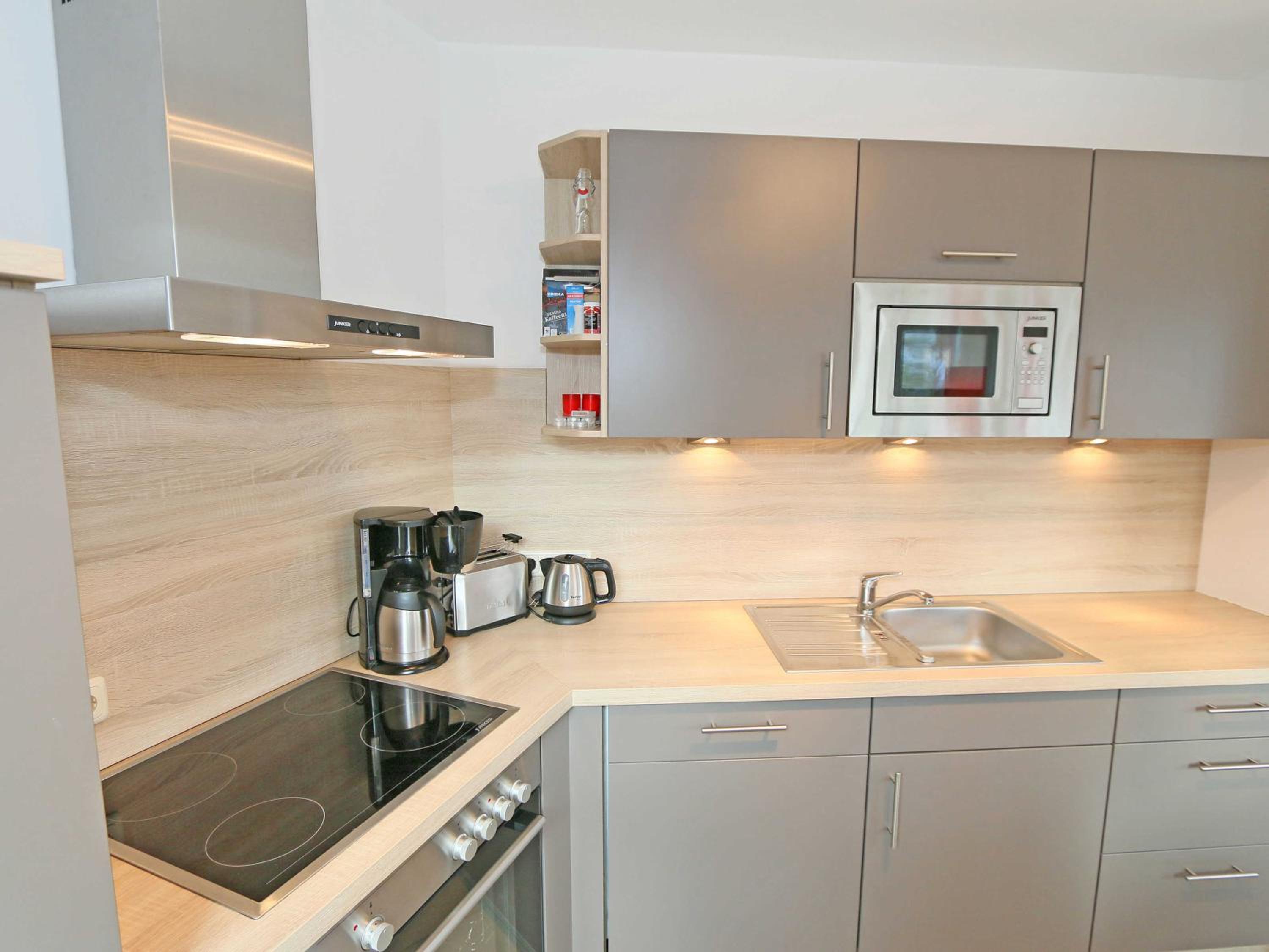 Strandvilla Baabe - WG 26 mit Meerblick, Kamin, Sauna, Whirlpool