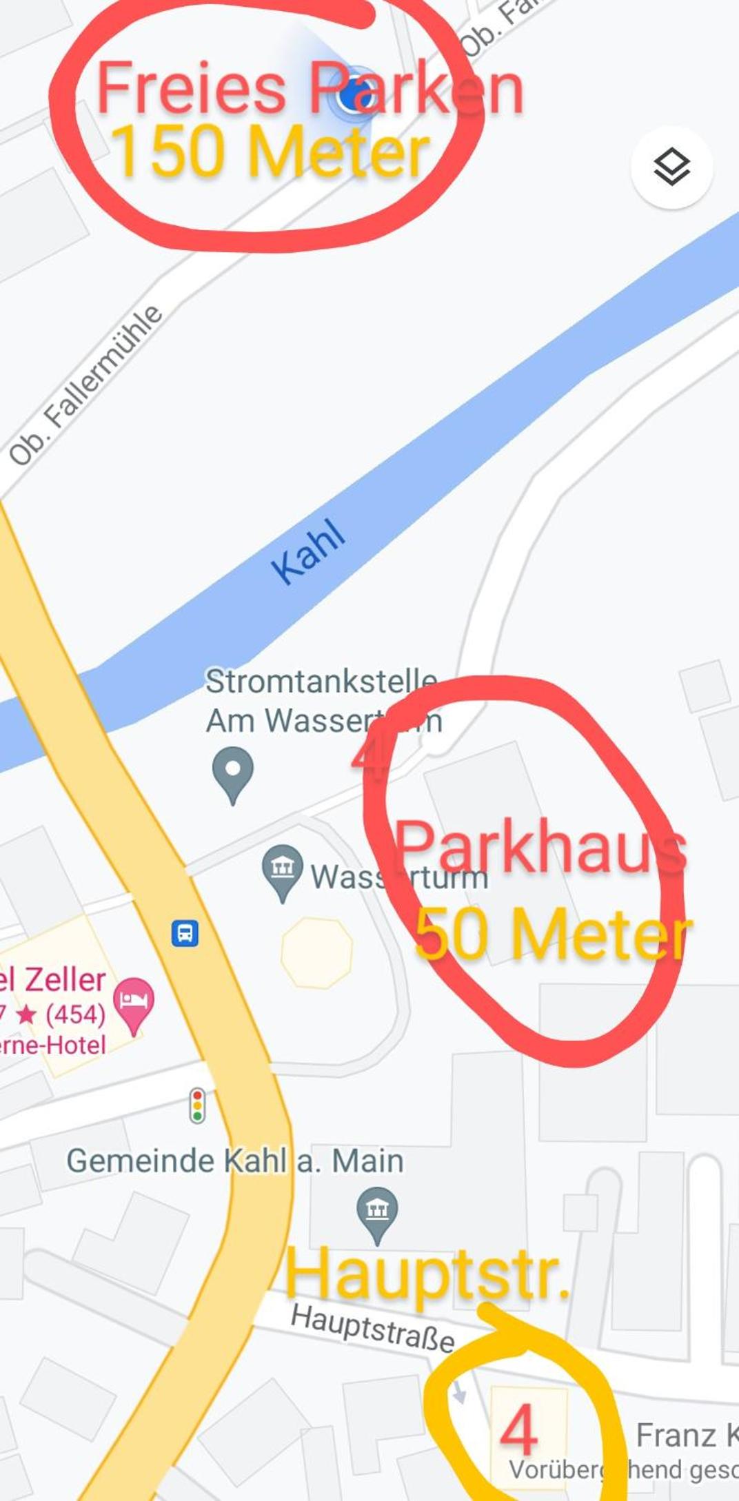 Apartments & möblierte Zimmer in Kahl am Main, Self-Check-In, W-Lan, Küchenzeile für Selbstversorgung, PKW-Platz