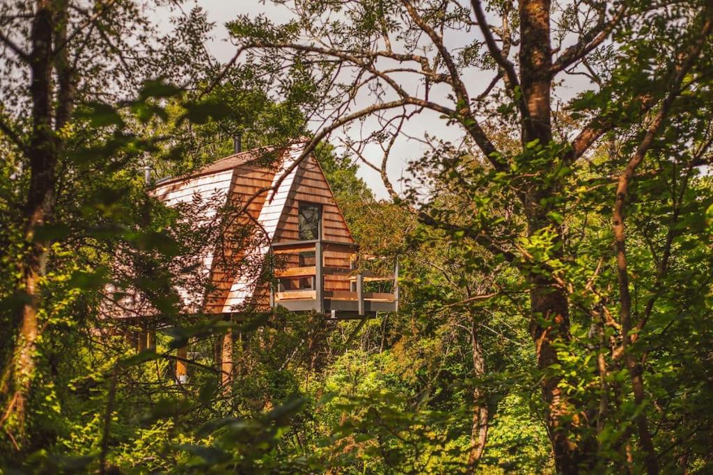 Skapya Treehouse with private hot tub . view 4