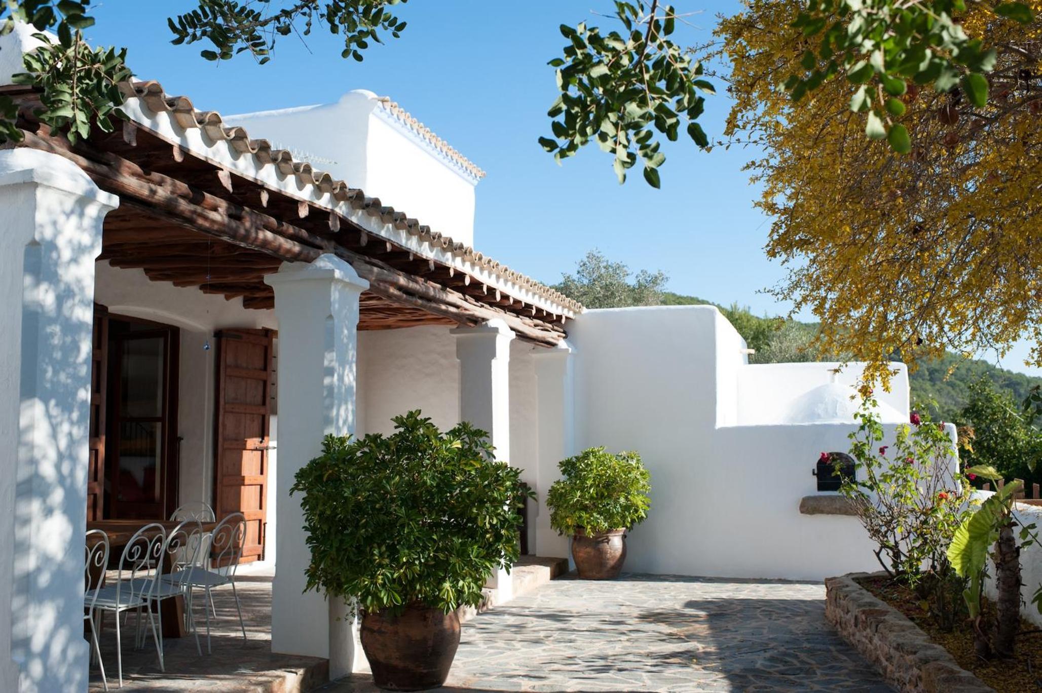 Elegant Ibizan Finca Modern and Classic Features Finca Aleece Santa Gertrudis