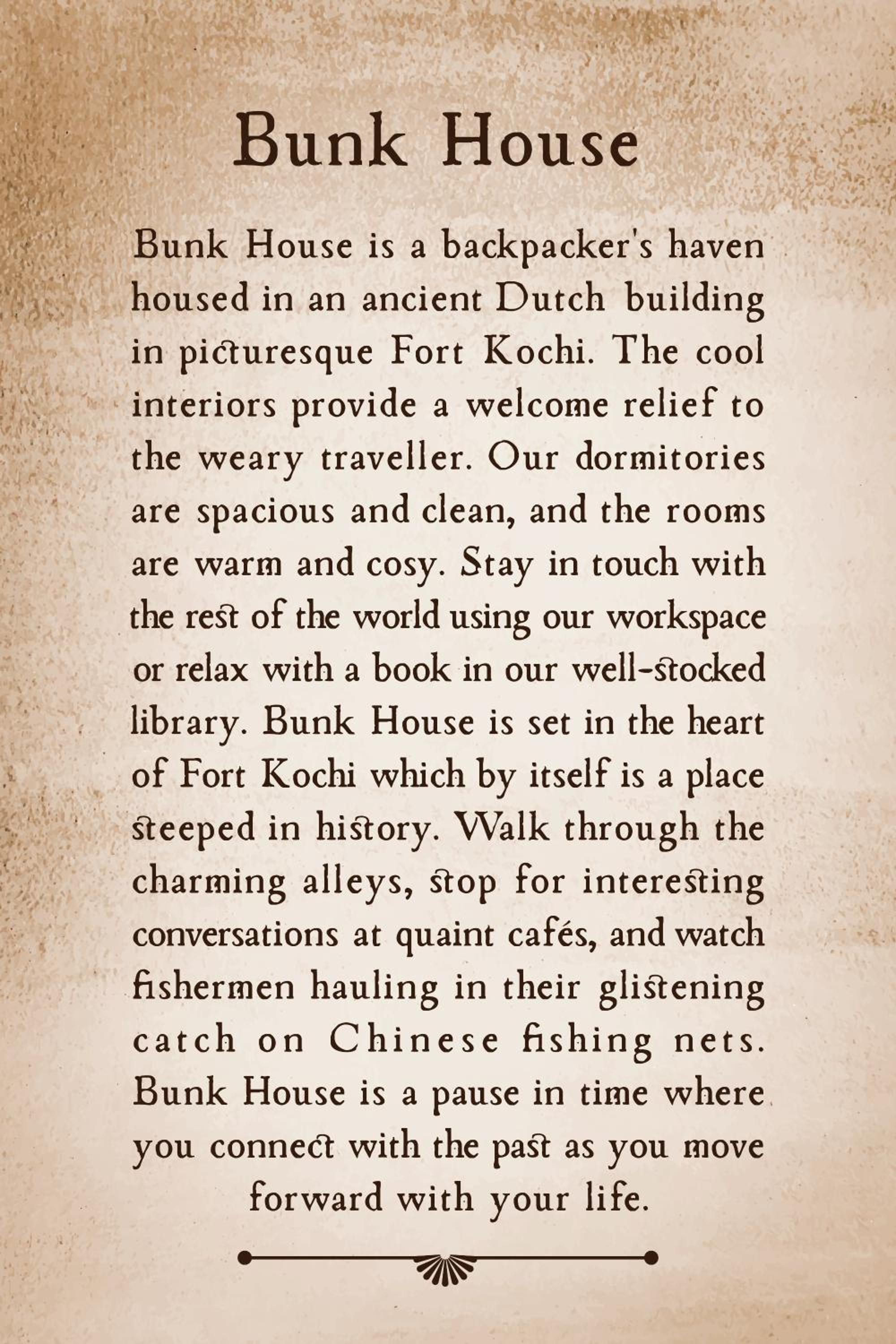 Bunk house Fort Kochi view 3