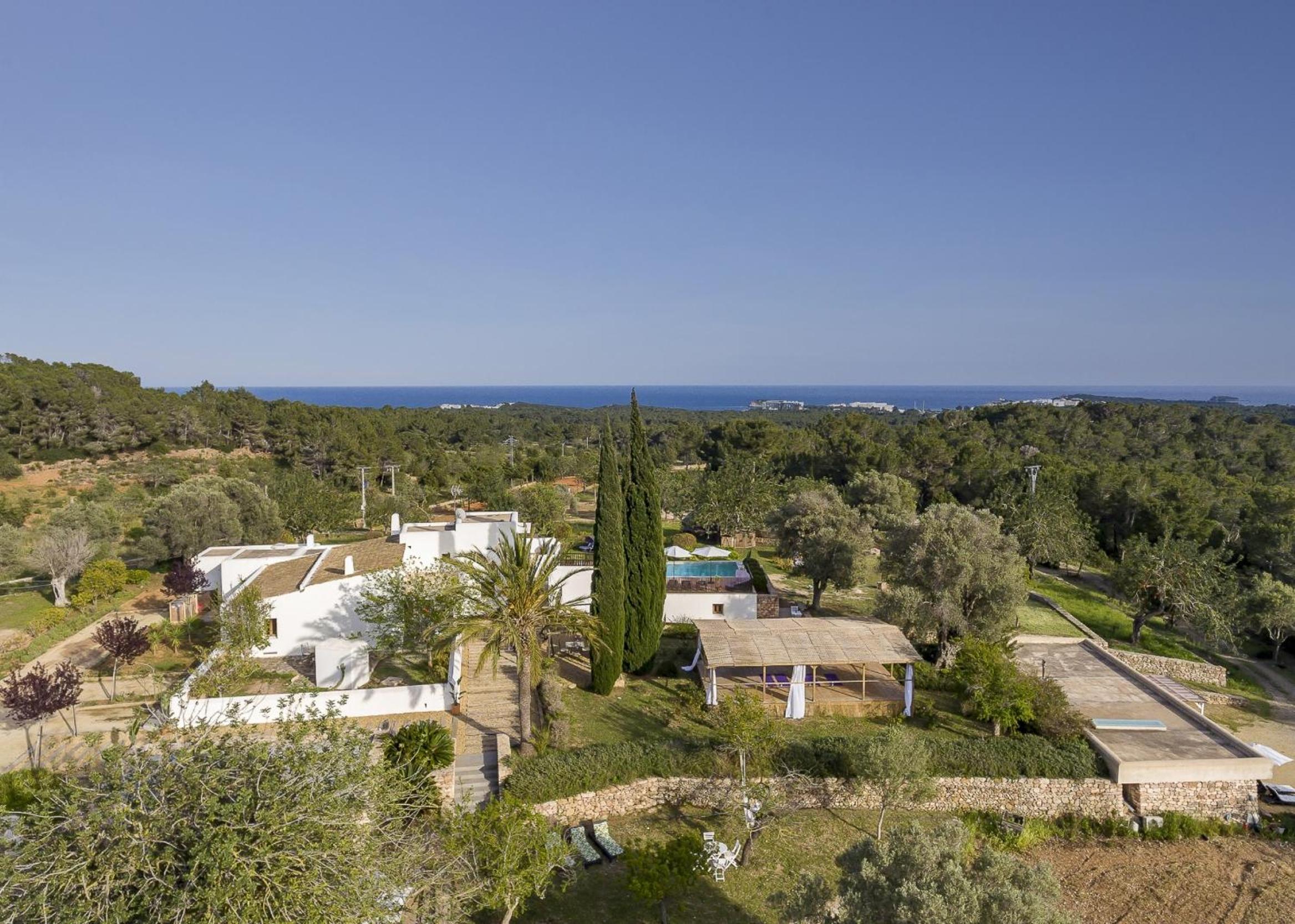 Ravishing Ibiza Villa Cel Blau 9 Bedrooms Private Pool & Beautiful