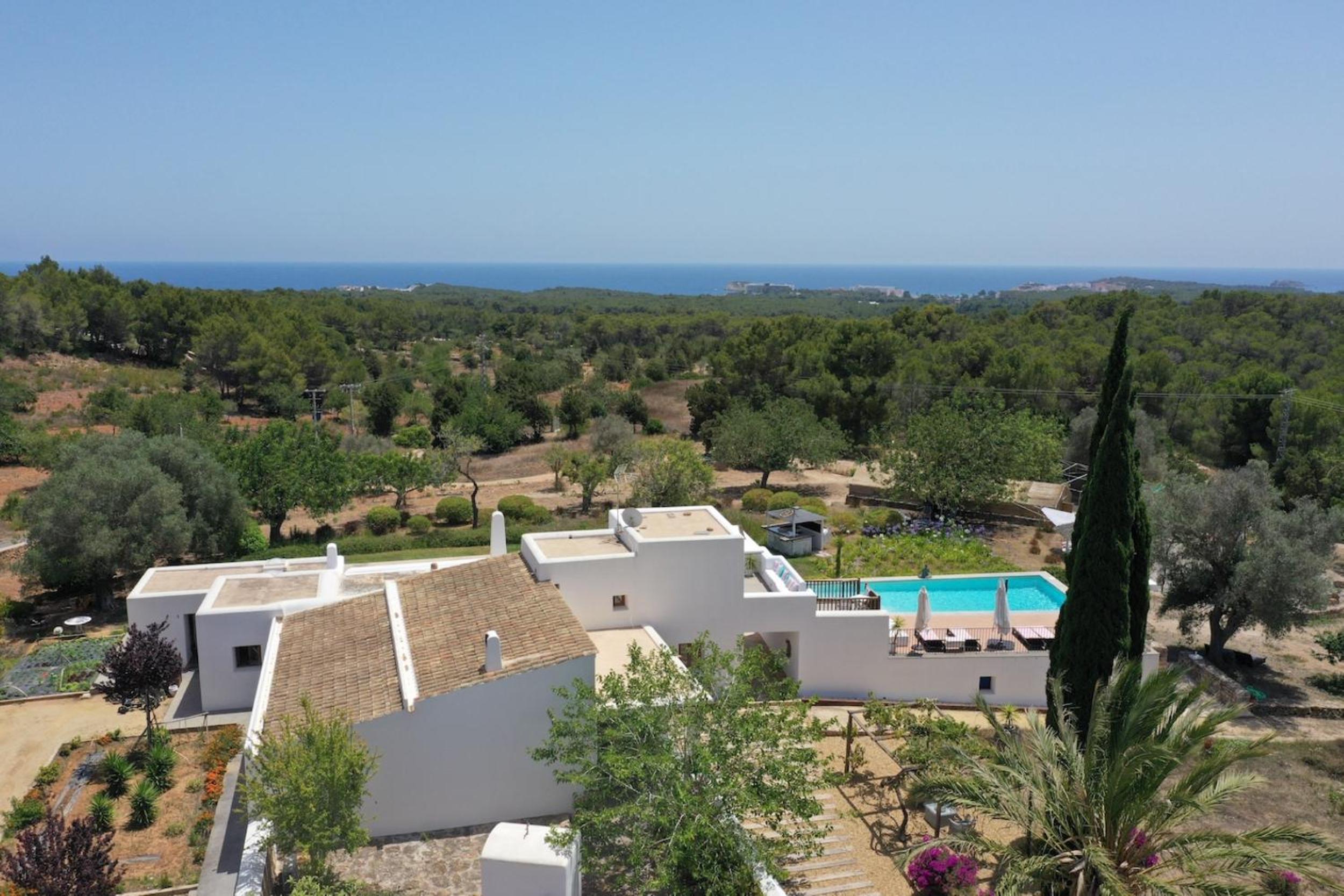 Ravishing Ibiza Villa Cel Blau 9 Bedrooms Private Pool & Beautiful