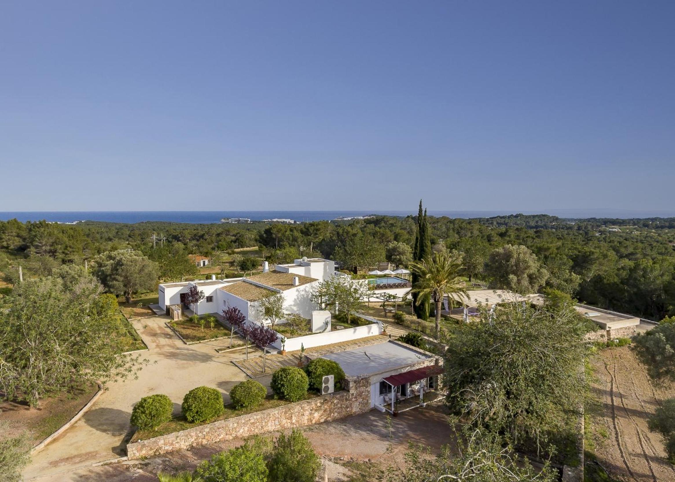 Ravishing Ibiza Villa Cel Blau 9 Bedrooms Private Pool & Beautiful