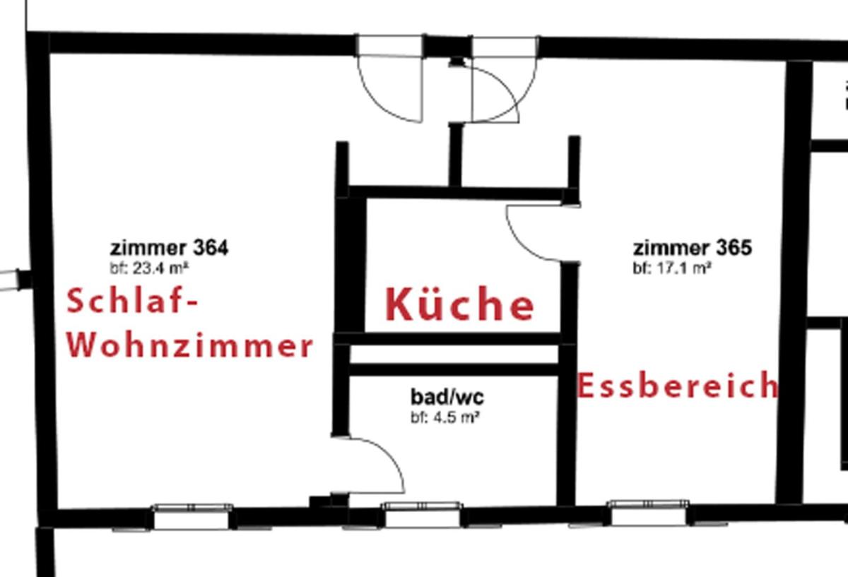 Studio Neptun (im Zentrum von Bad Ragaz)