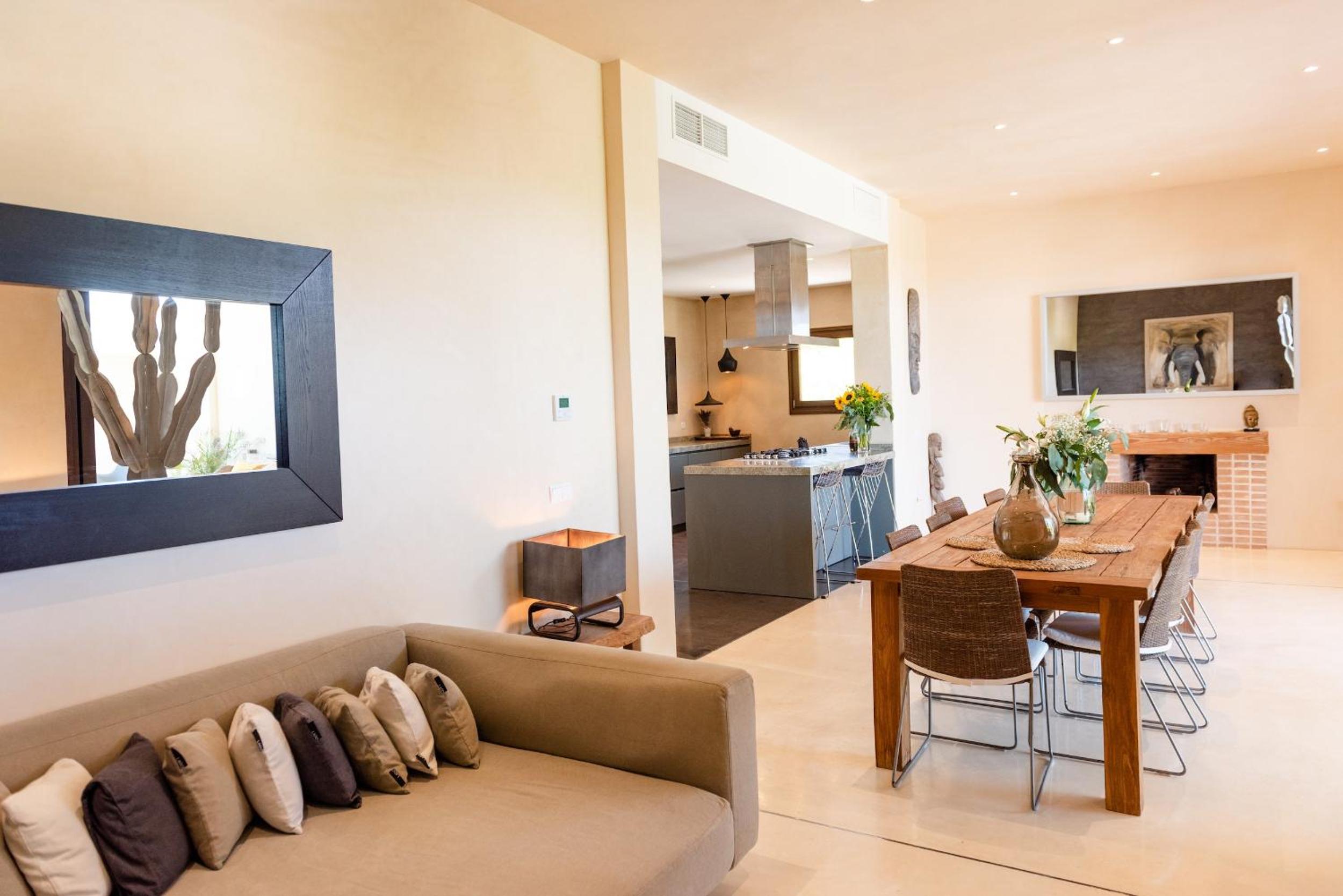 Lavish Ibizan Villa Beautiful Gardens Villa Izarra Private Pool & Wonderful Country Views San Jose