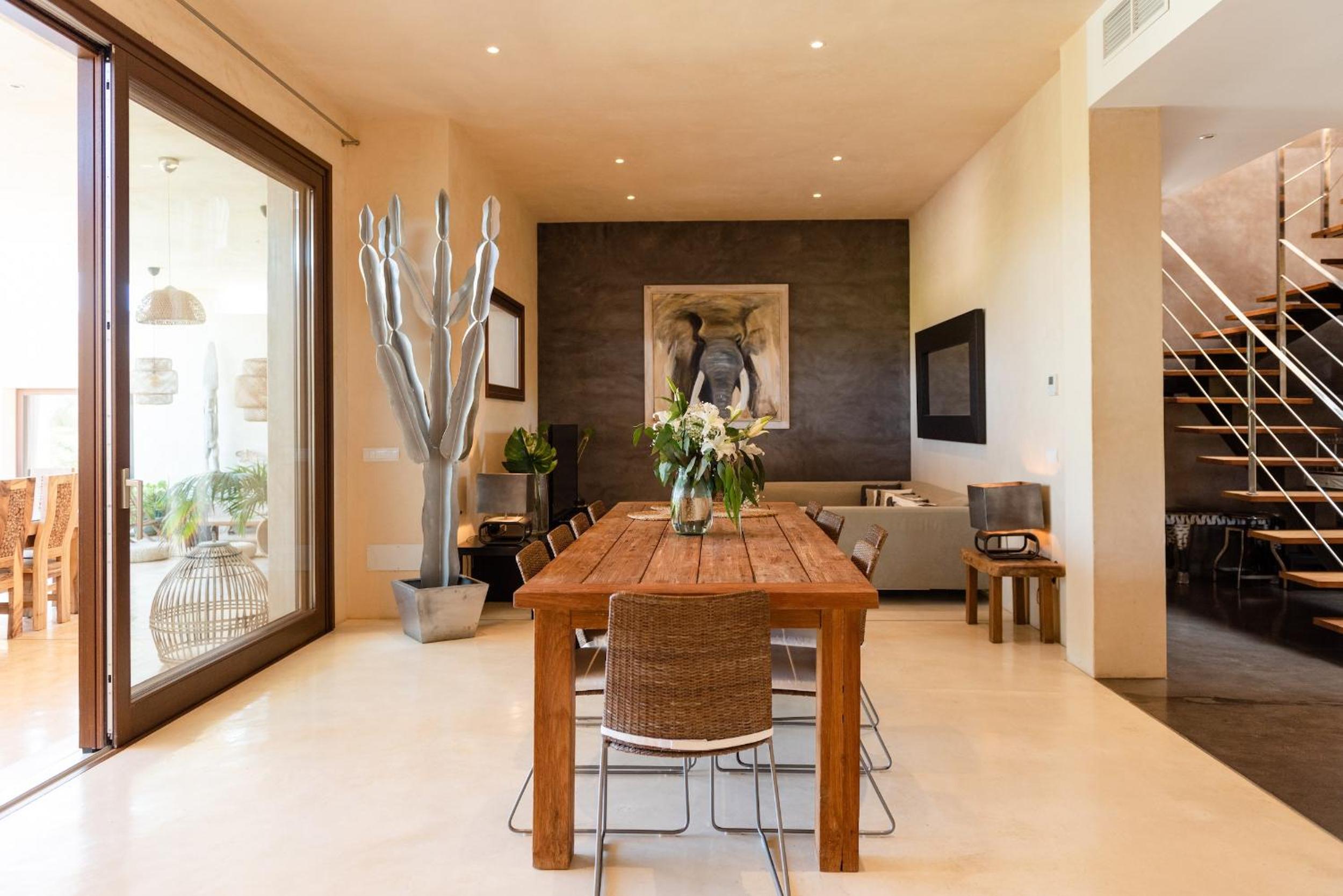 Lavish Ibizan Villa Beautiful Gardens Villa Izarra Private Pool & Wonderful Country Views San Jose