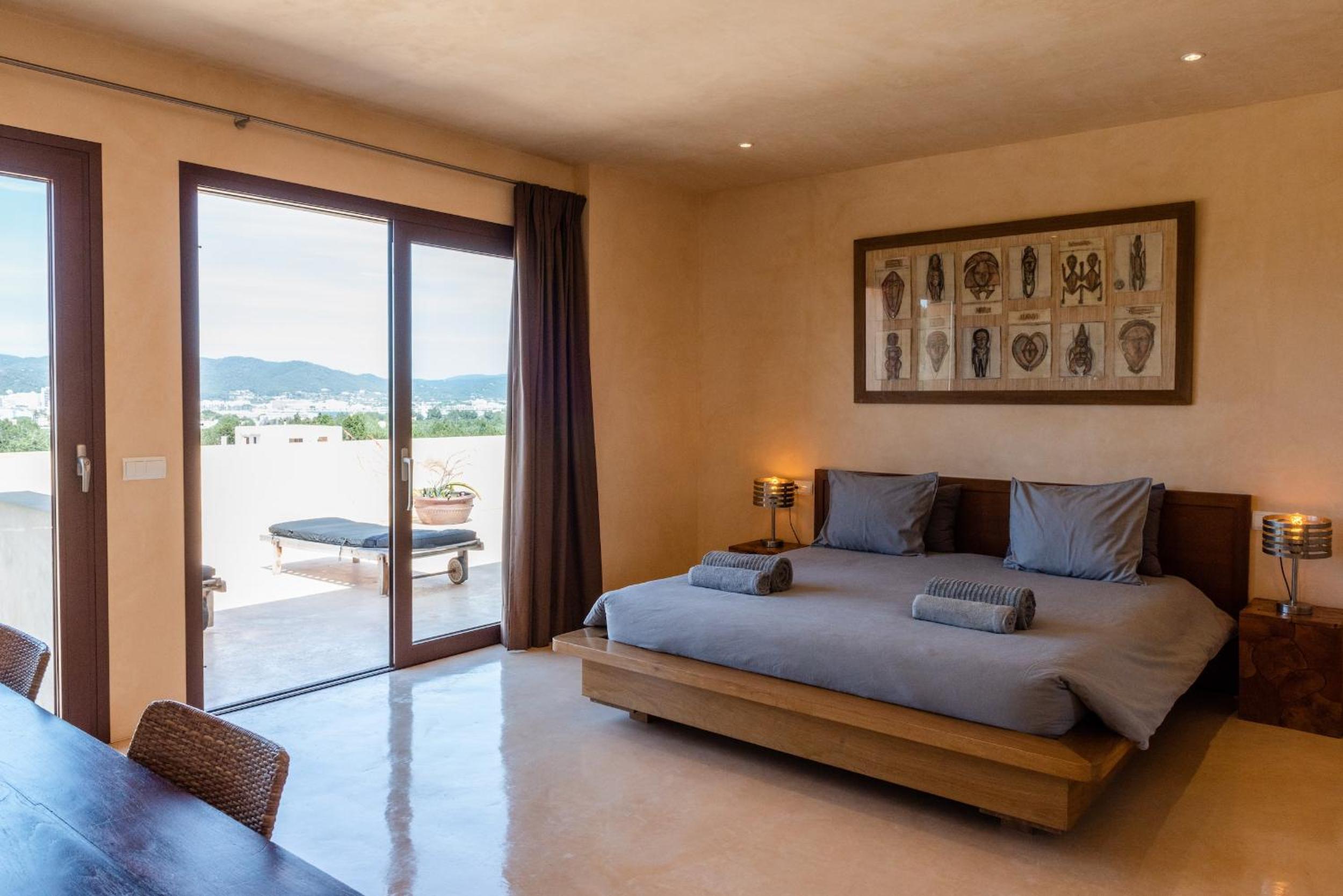 Lavish Ibizan Villa Beautiful Gardens Villa Izarra Private Pool & Wonderful Country Views San Jose