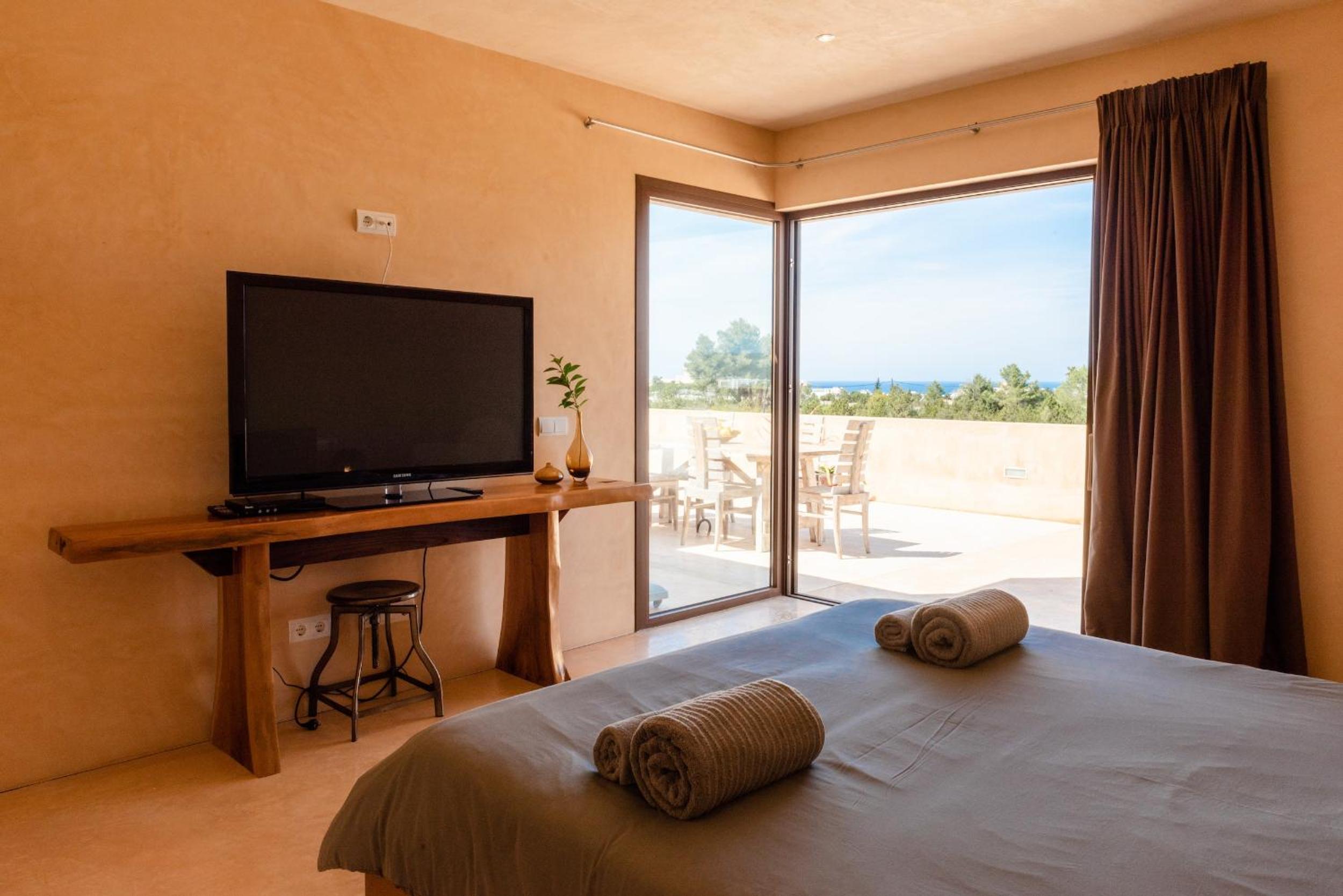 Lavish Ibizan Villa Beautiful Gardens Villa Izarra Private Pool & Wonderful Country Views San Jose