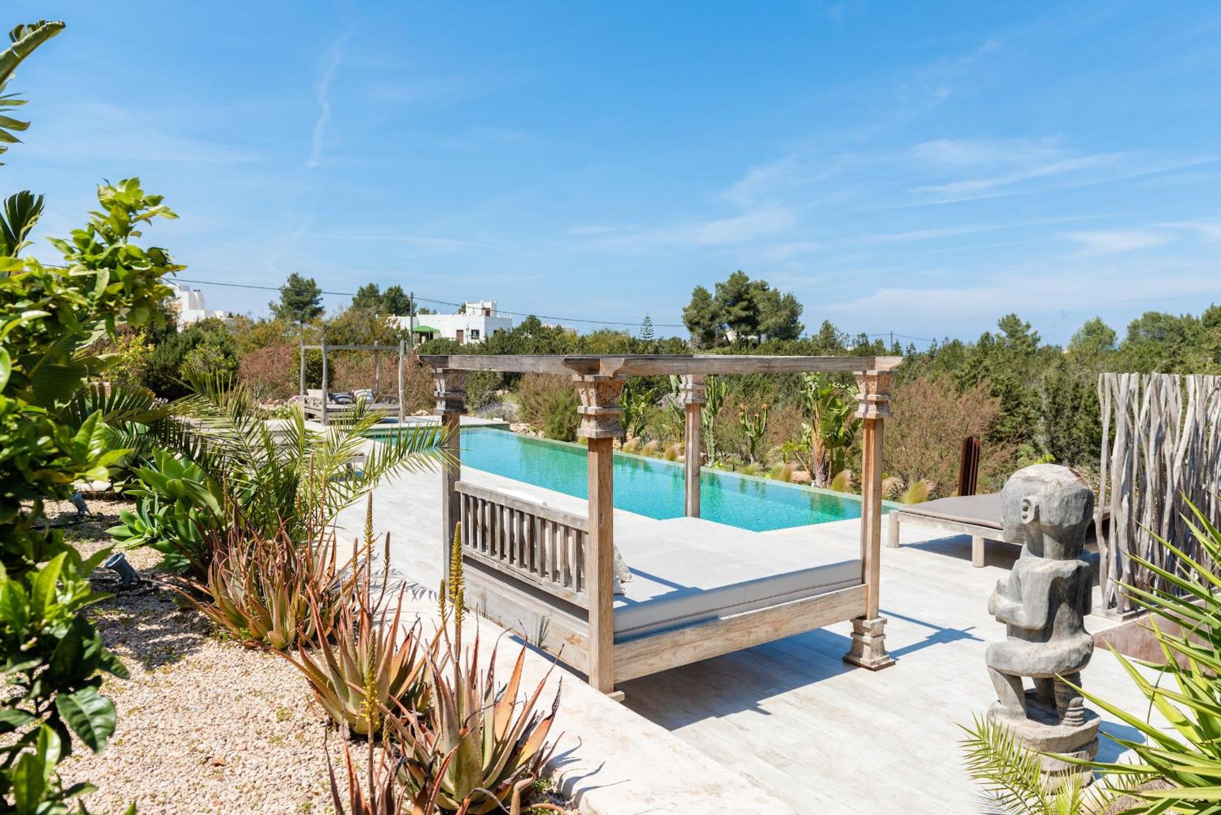 Lavish Ibizan Villa Beautiful Gardens Villa Izarra Private Pool & Wonderful Country Views San Jose