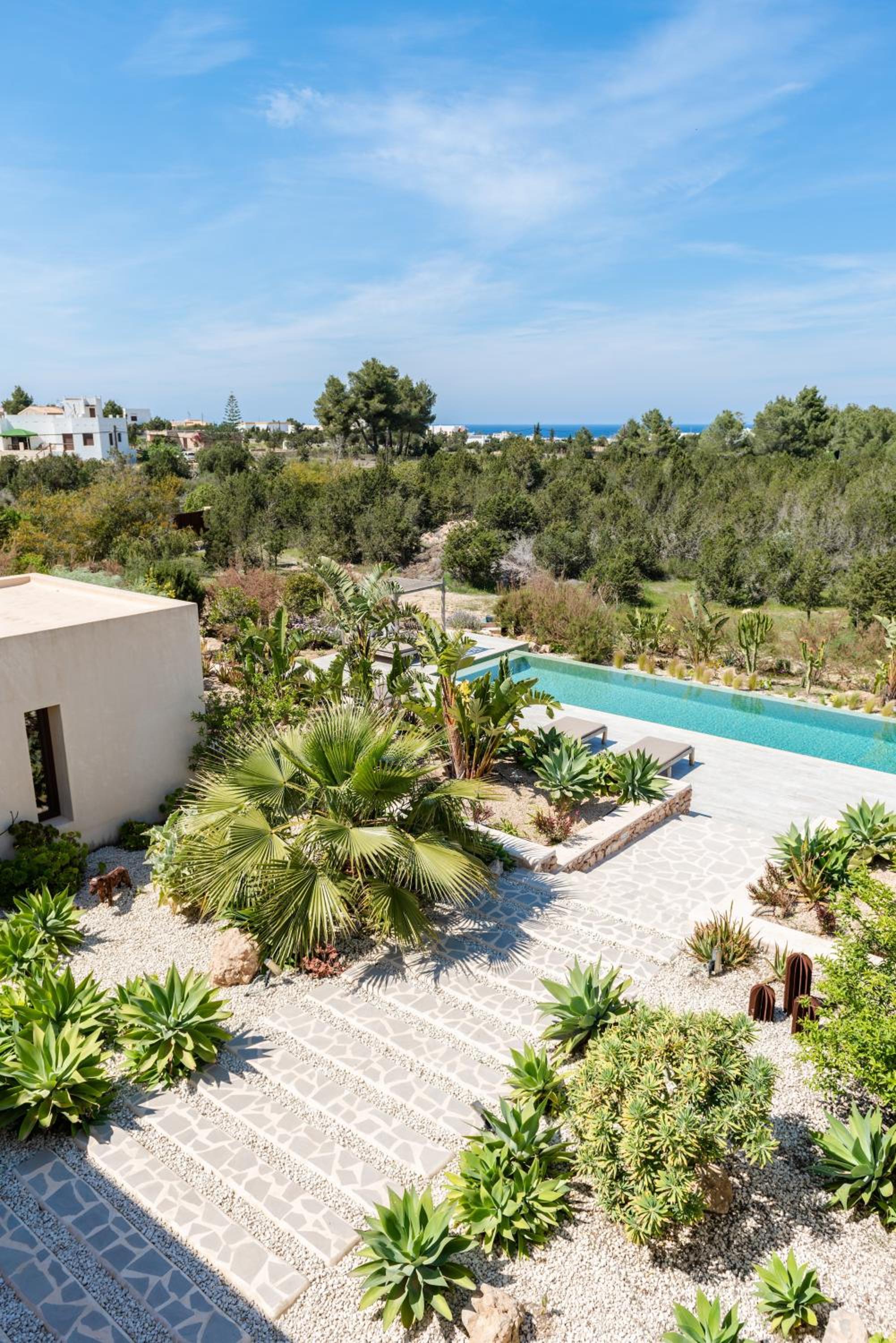 Lavish Ibizan Villa Beautiful Gardens Villa Izarra Private Pool & Wonderful Country Views San Jose