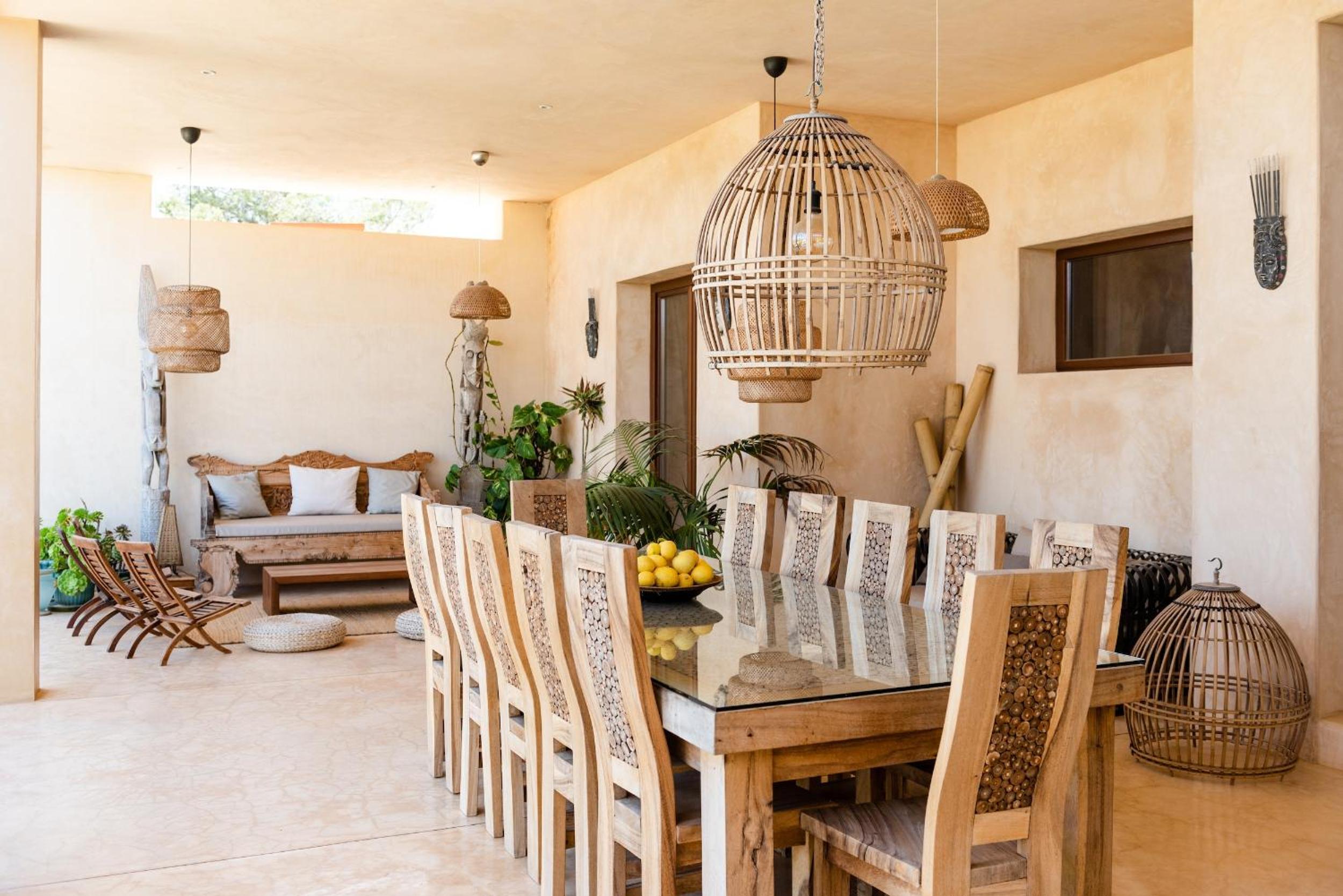 Lavish Ibizan Villa Beautiful Gardens Villa Izarra Private Pool & Wonderful Country Views San Jose