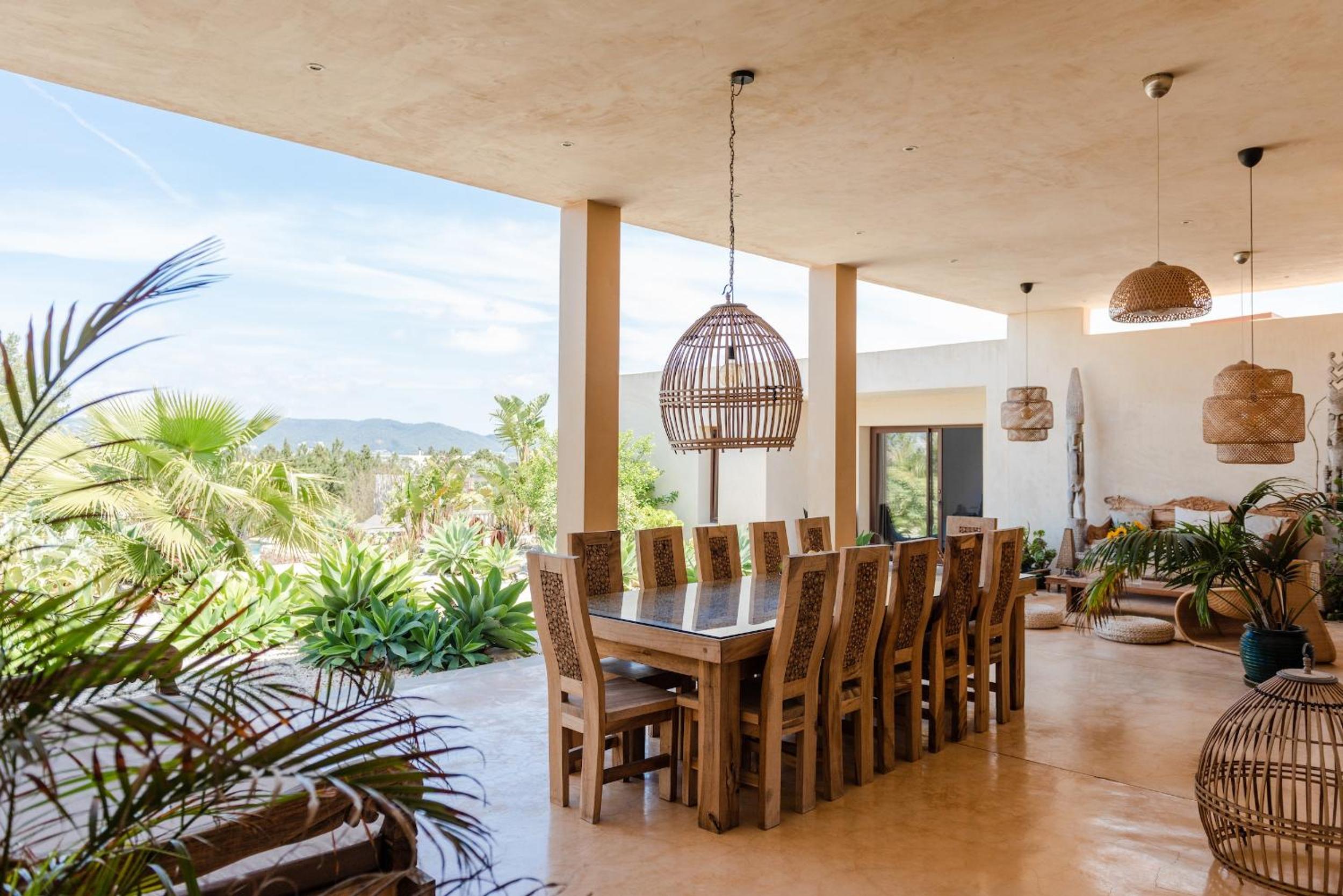 Lavish Ibizan Villa Beautiful Gardens Villa Izarra Private Pool & Wonderful Country Views San Jose