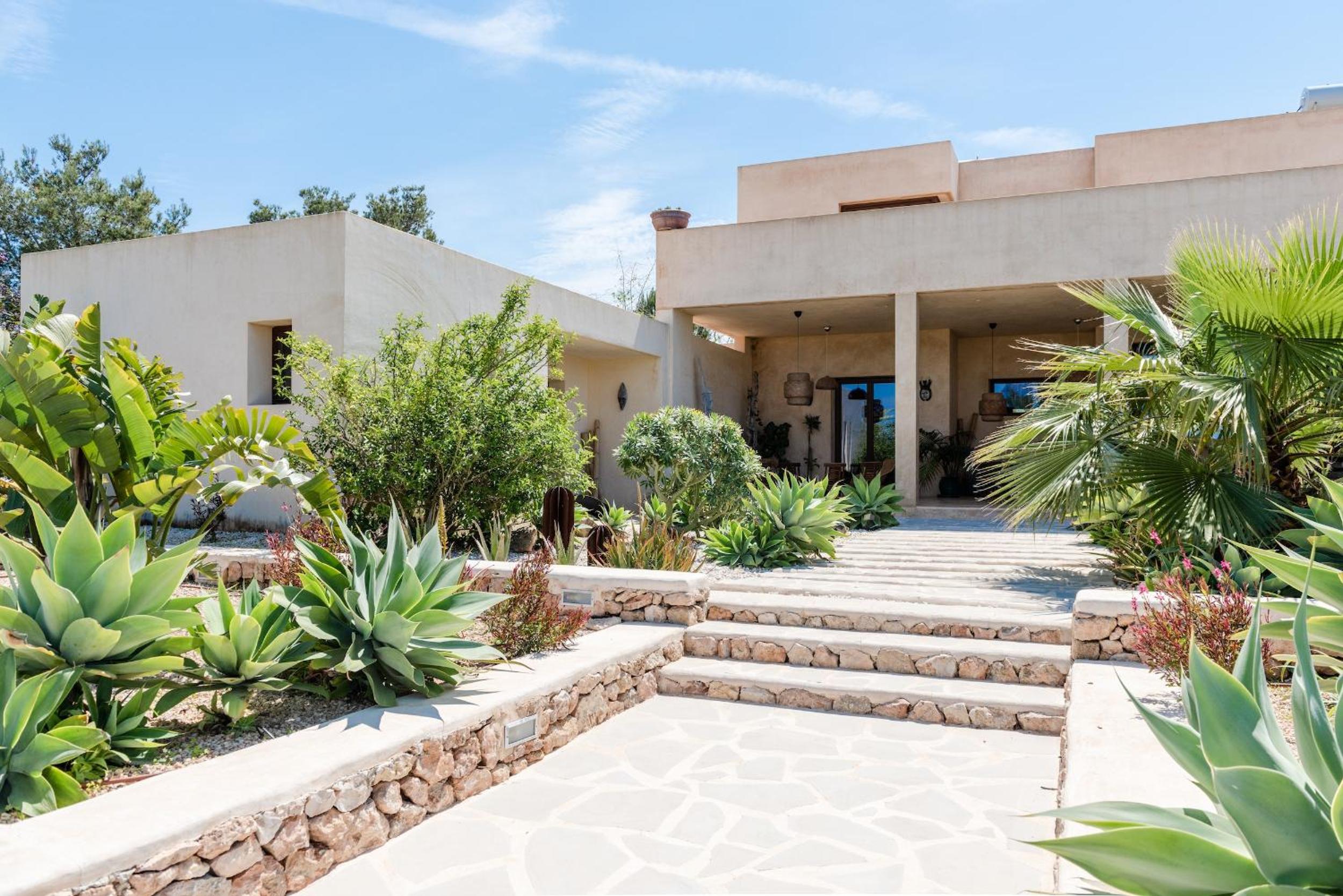 Lavish Ibizan Villa Beautiful Gardens Villa Izarra Private Pool & Wonderful Country Views San Jose
