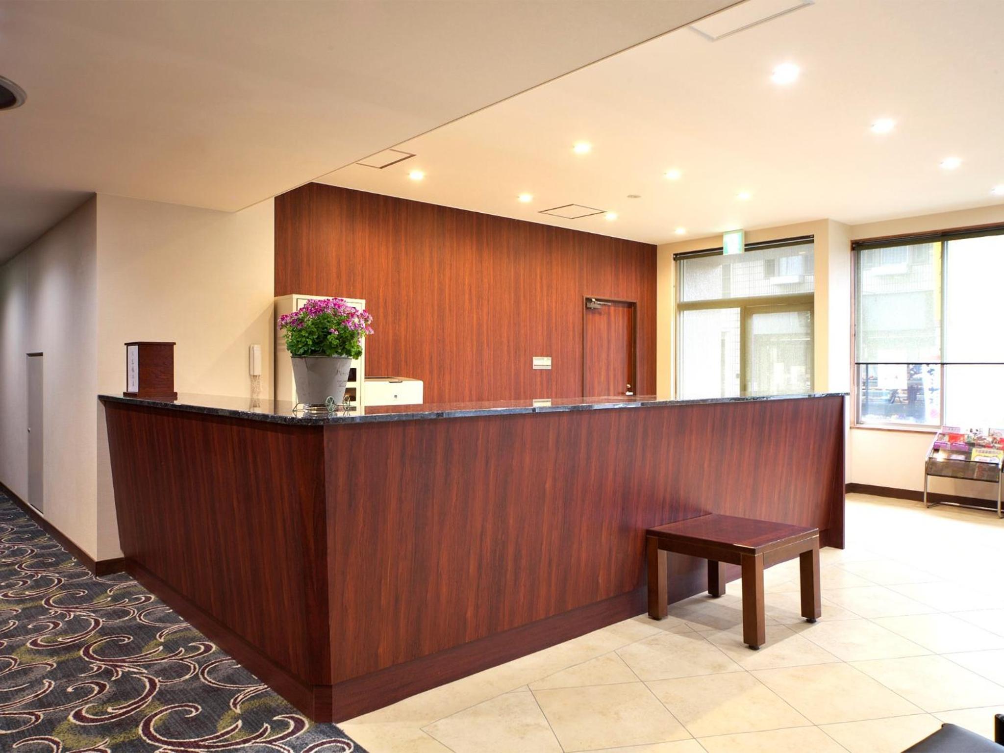 hotel reception