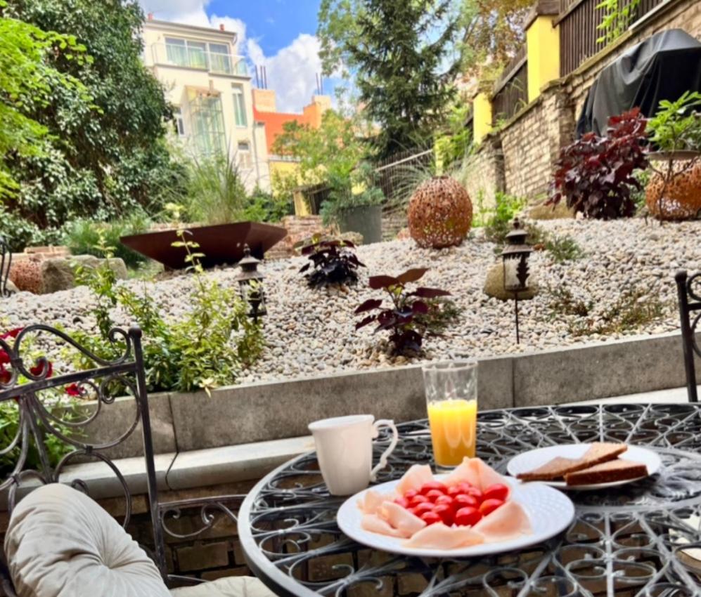 Amazing flat with garden, Vinohrady near center
