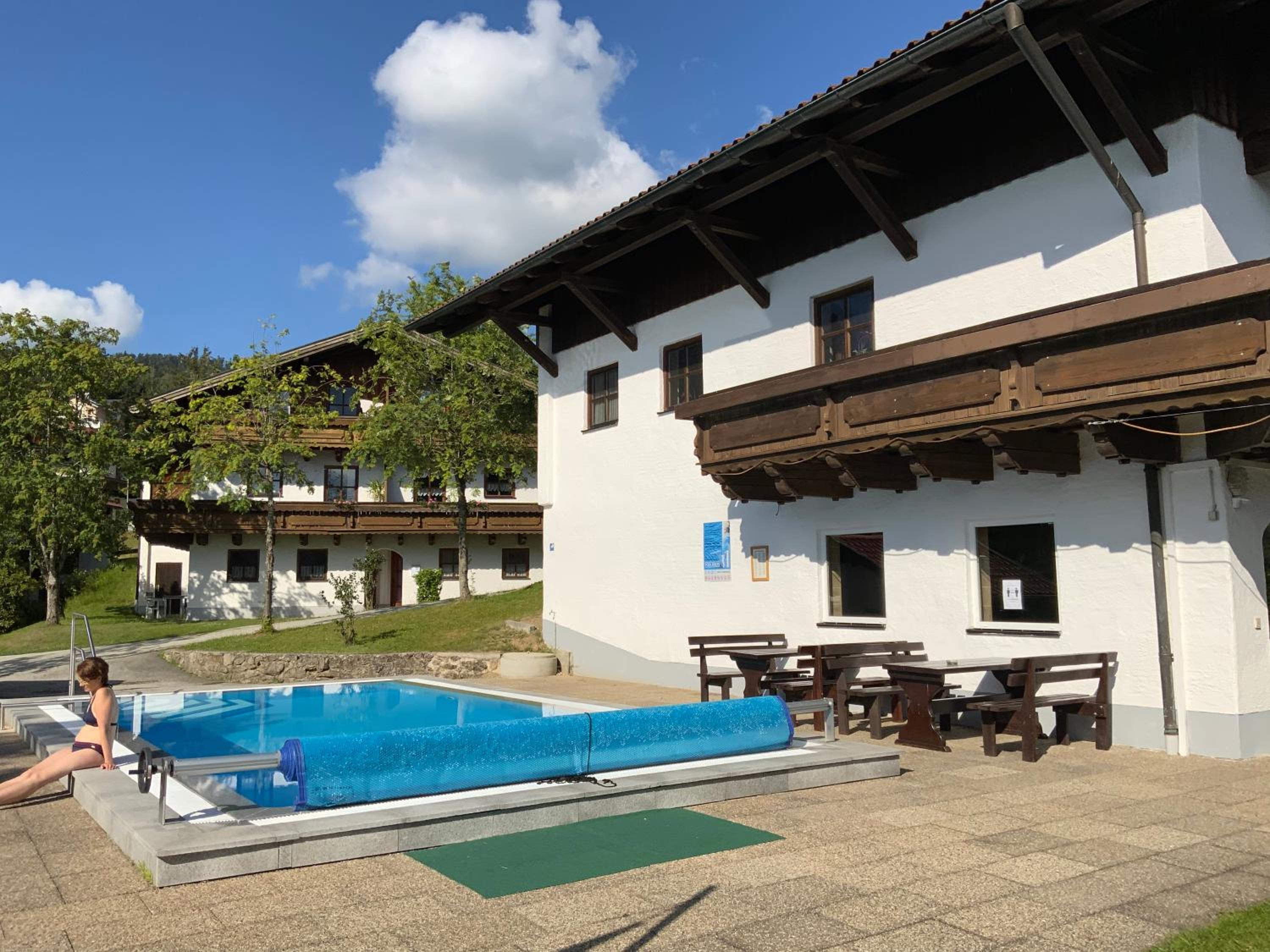 Ferienwohnung Freudensee im Bayerischen Wald - Pool, Sauna