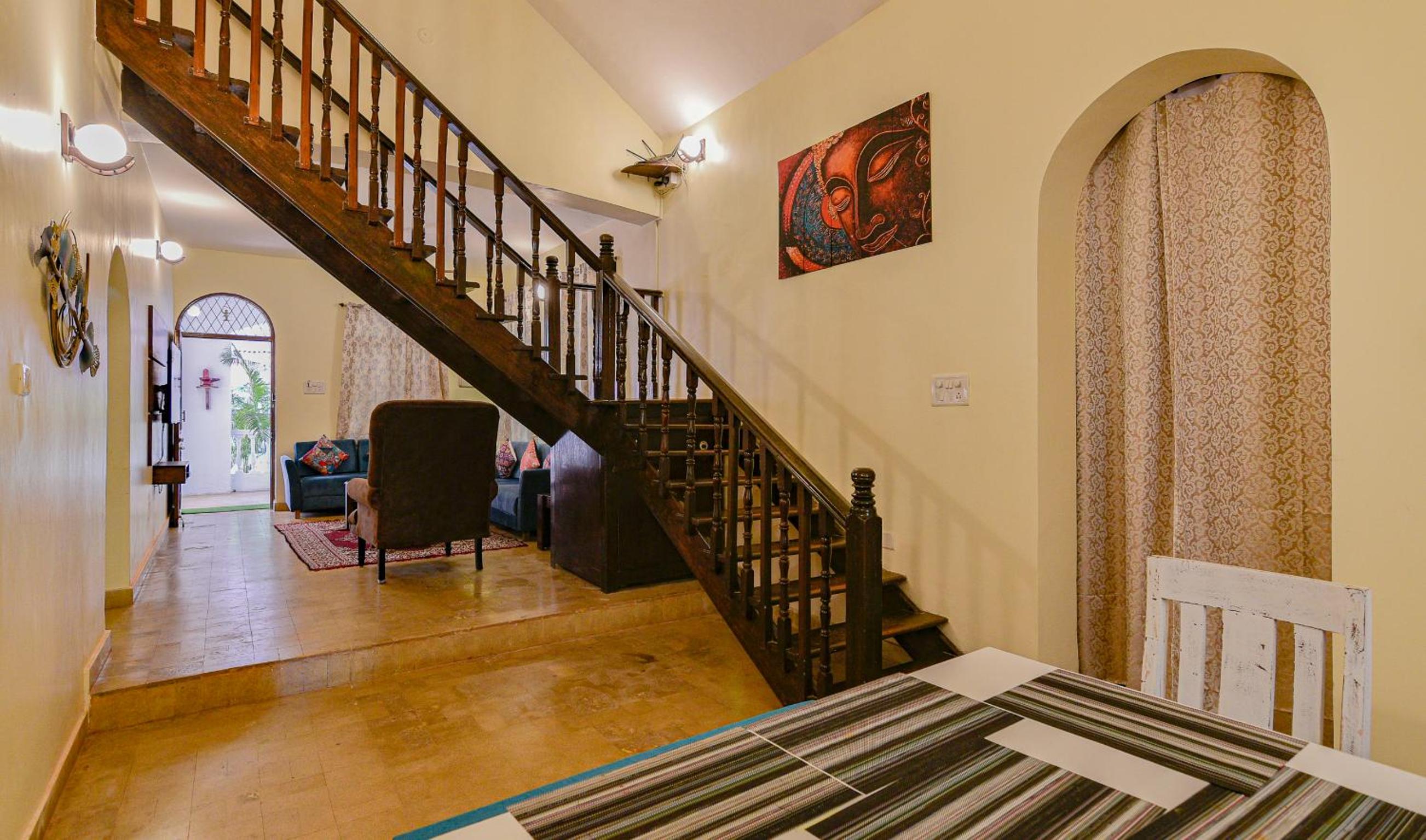 GR Stays WHITE HOUSE 4bhk Private Pool Villa in Calangute view 2