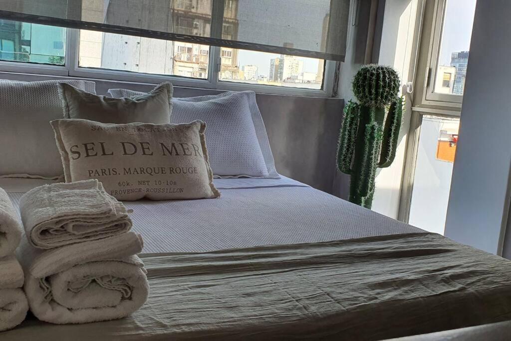 Estudio Loft Encantador con Terraza y parrilla en Palermo, luz y WiFi