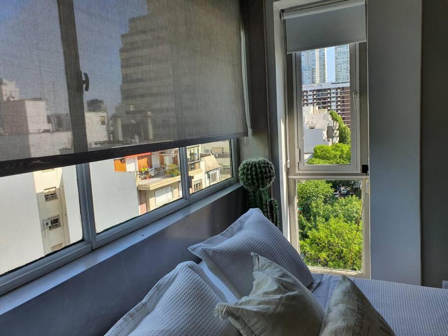 Estudio Loft Encantador con Terraza y parrilla en Palermo, luz y WiFi