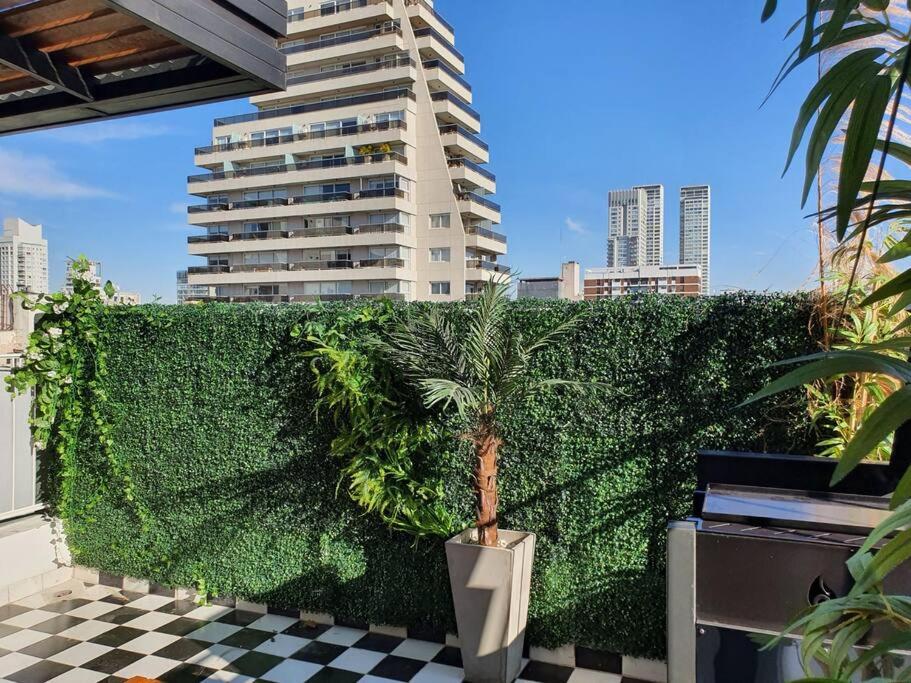 Estudio Loft Encantador con Terraza y parrilla en Palermo, luz y WiFi