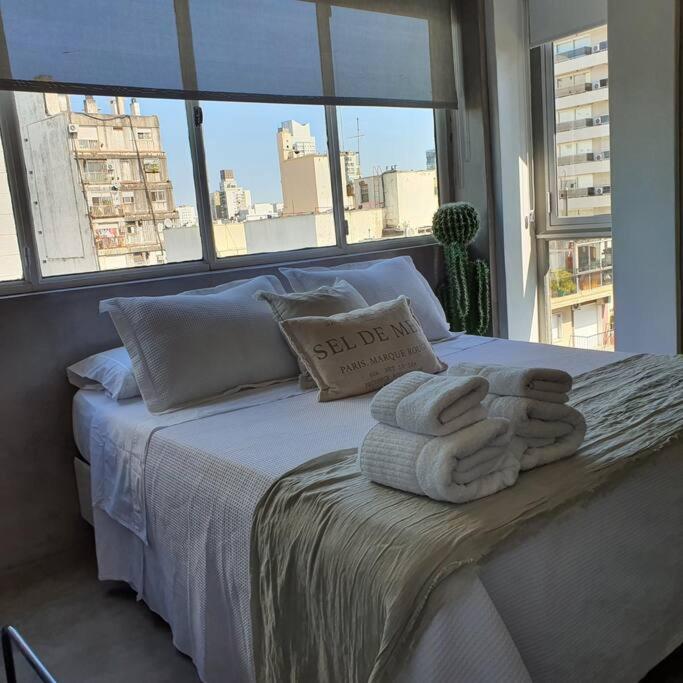 Estudio Loft Encantador con Terraza y parrilla en Palermo, luz y WiFi