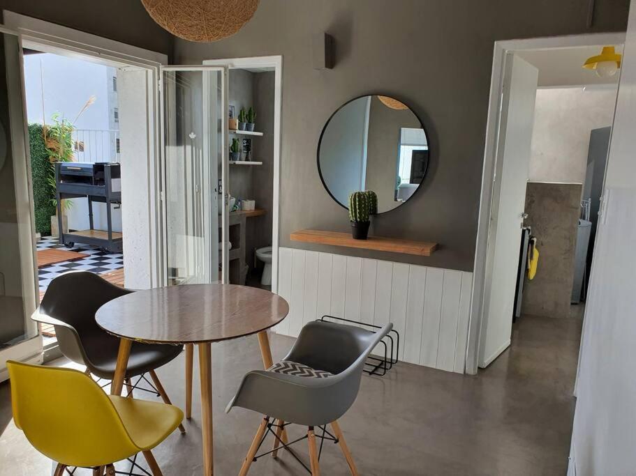 Estudio Loft Encantador con Terraza y parrilla en Palermo, luz y WiFi