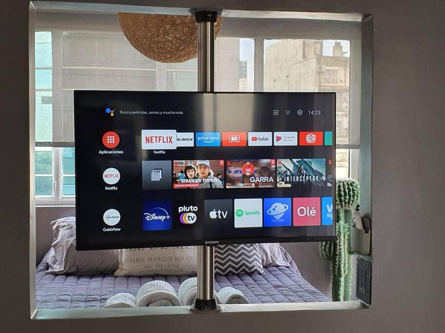Estudio Loft Encantador con Terraza y parrilla en Palermo, luz y WiFi