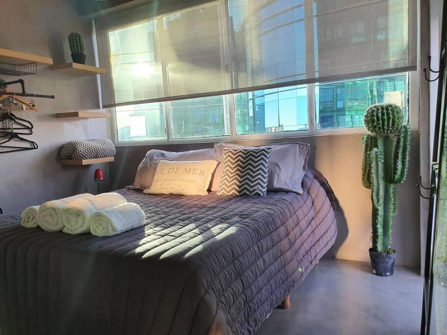 Estudio Loft Encantador con Terraza y parrilla en Palermo, luz y WiFi
