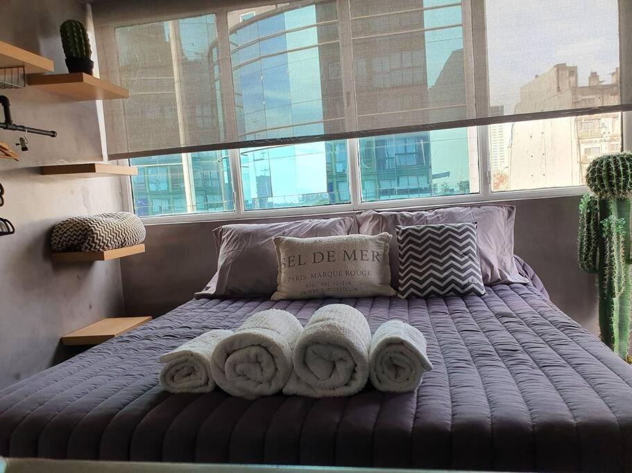 Estudio Loft Encantador con Terraza y parrilla en Palermo, luz y WiFi