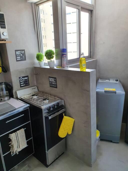 Estudio Loft Encantador con Terraza y parrilla en Palermo, luz y WiFi