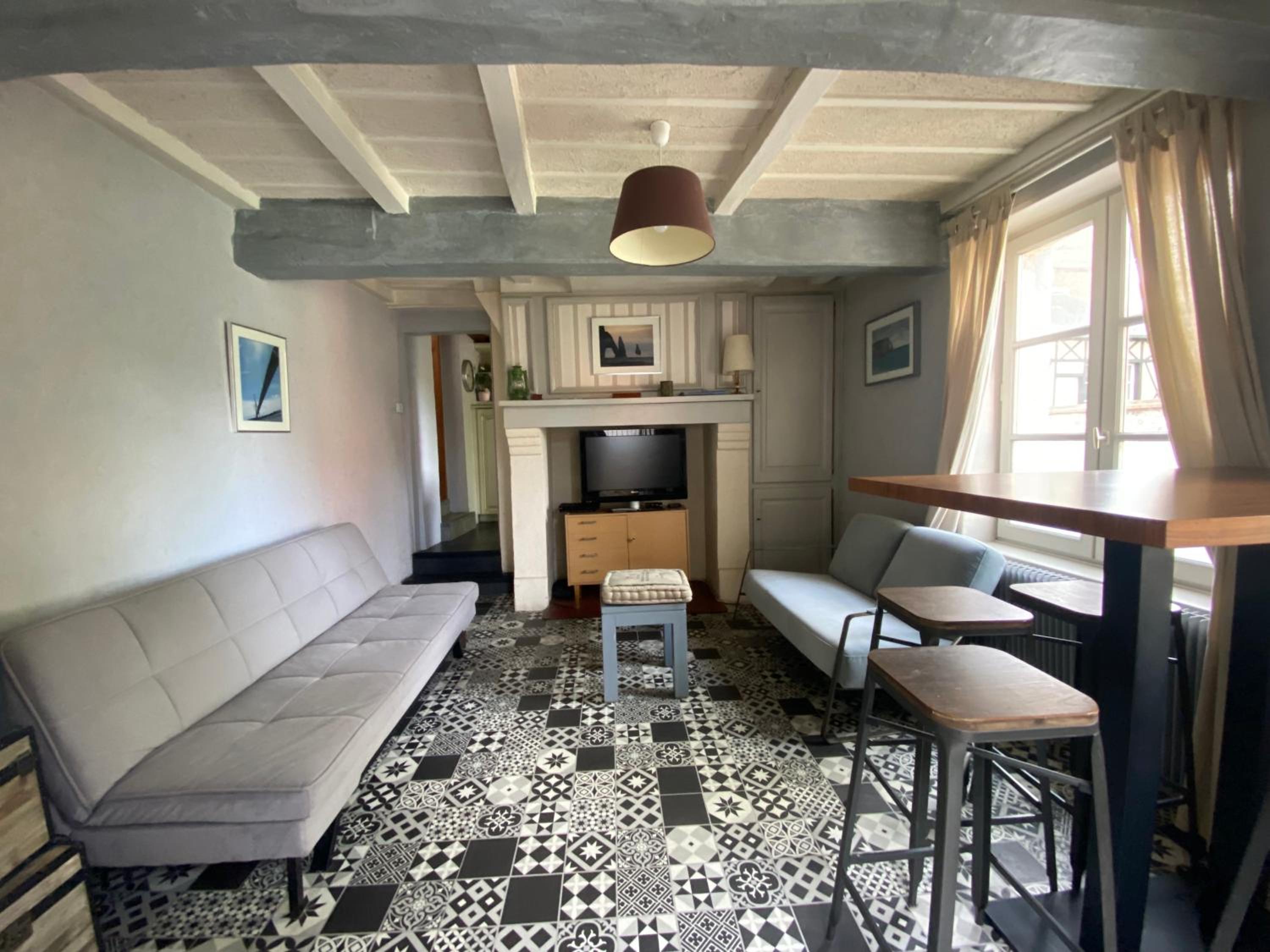 Boudin Cottage Honfleur view 2
