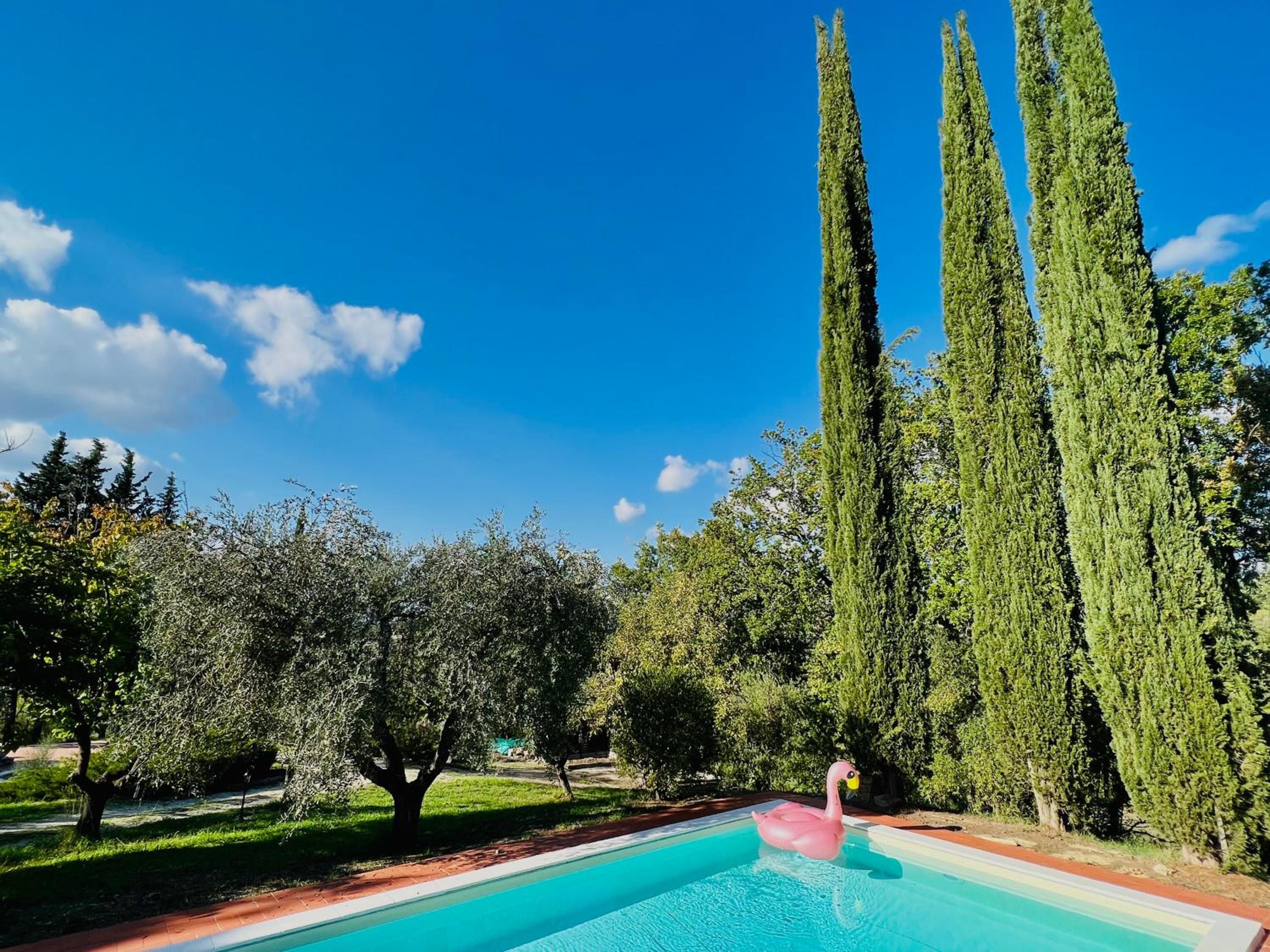 Casale Delle Querce farmhouse in Giove Umbria with pool view 2