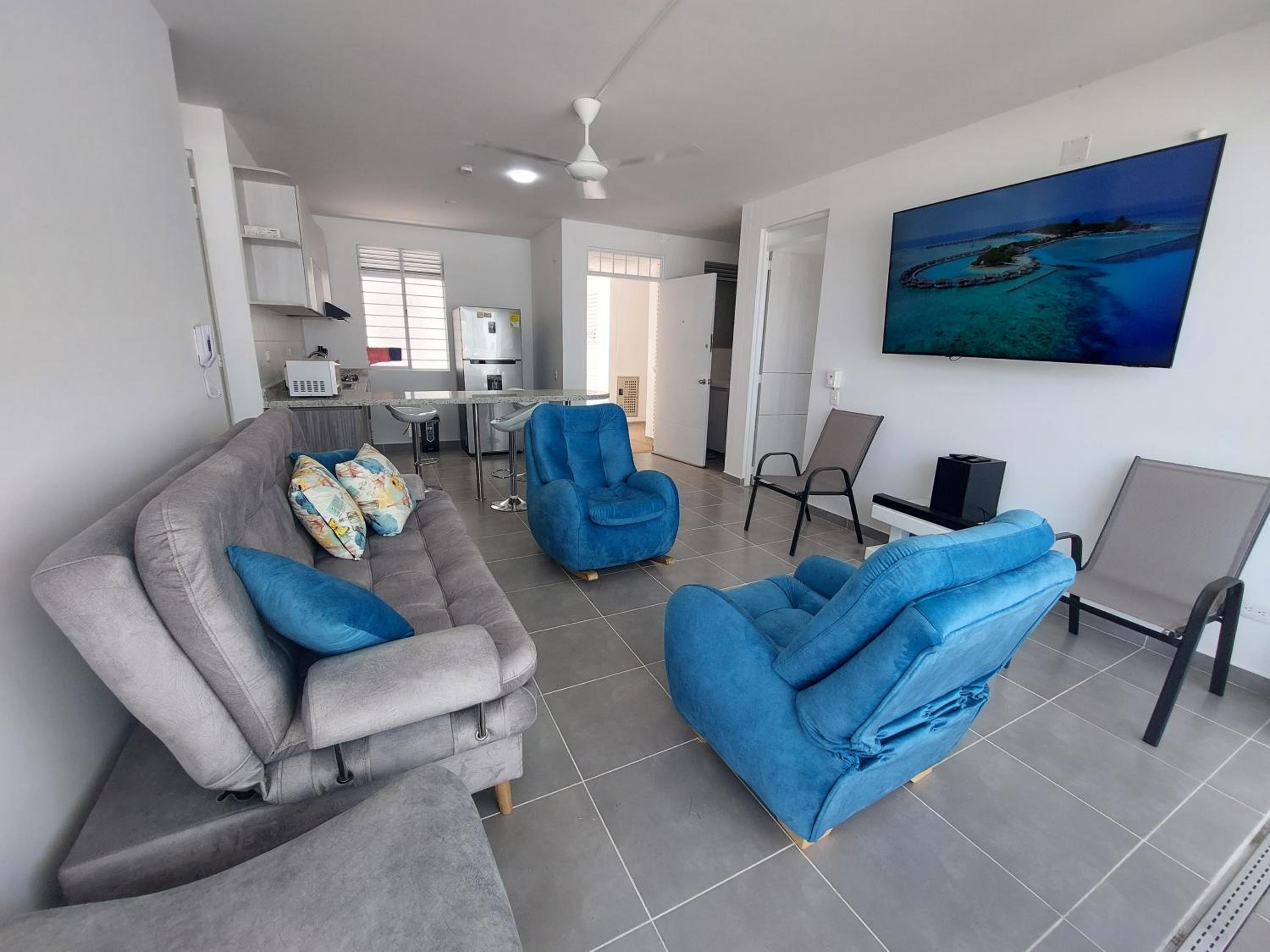 Apartamento Aqualina Orange Primer Piso Vista a Piscina