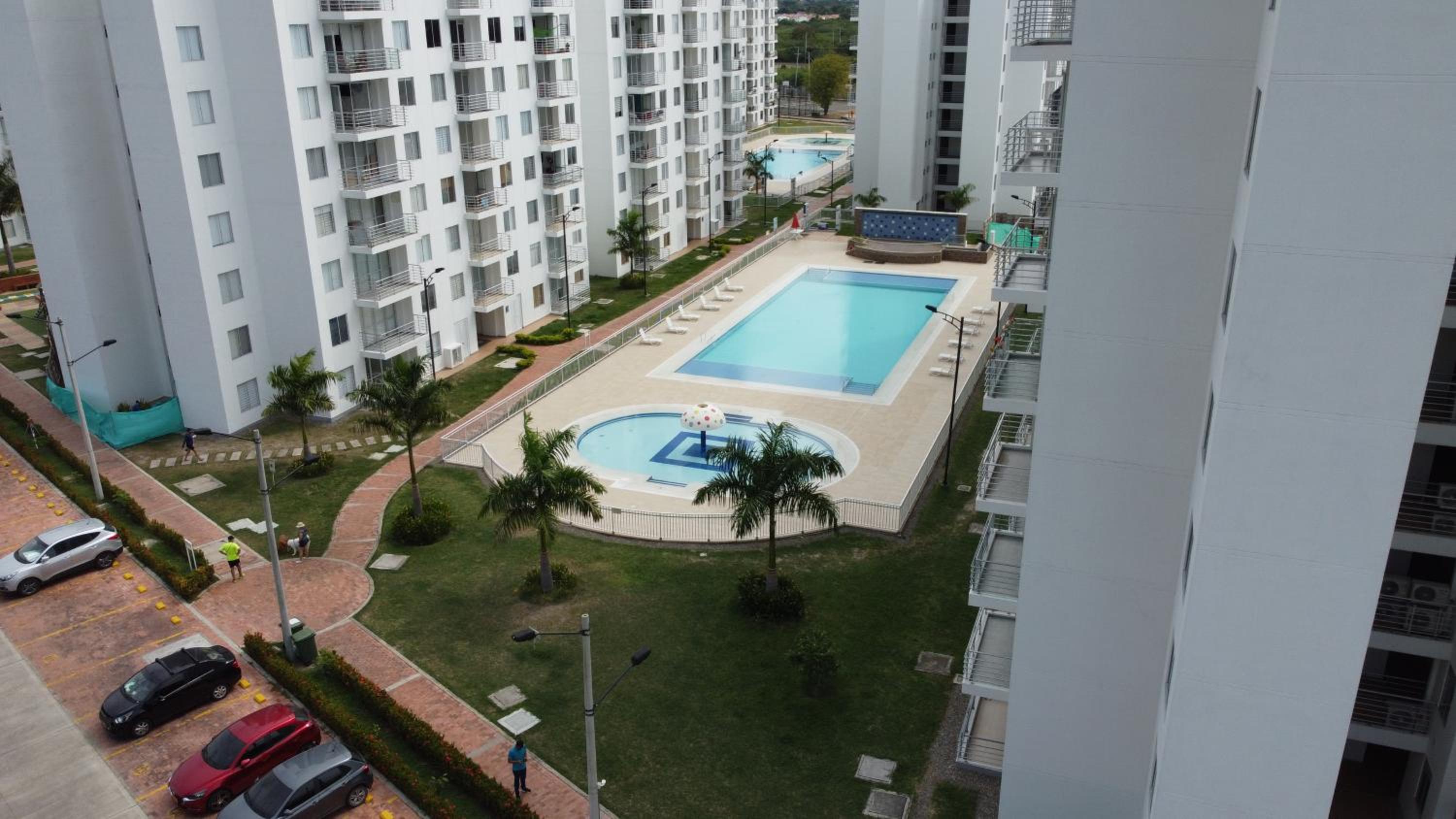 Apartamento Aqualina Orange Primer Piso Vista a Piscina
