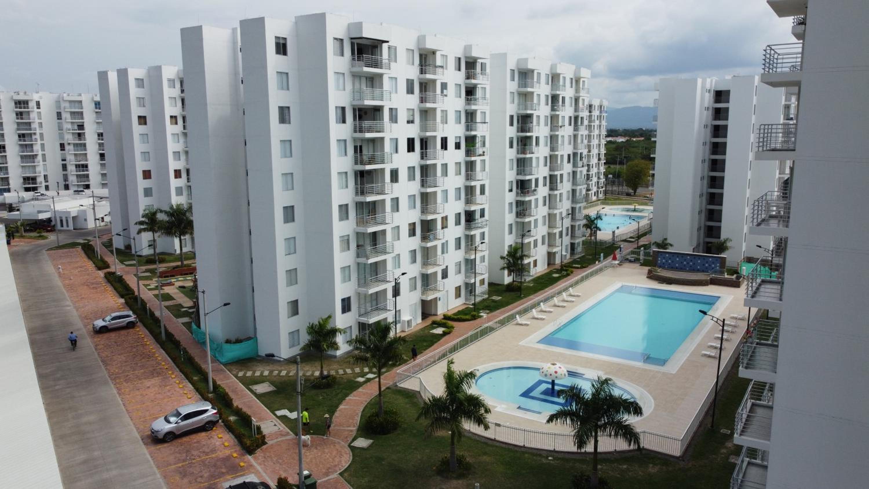 Apartamento Aqualina Orange Primer Piso Vista a Piscina
