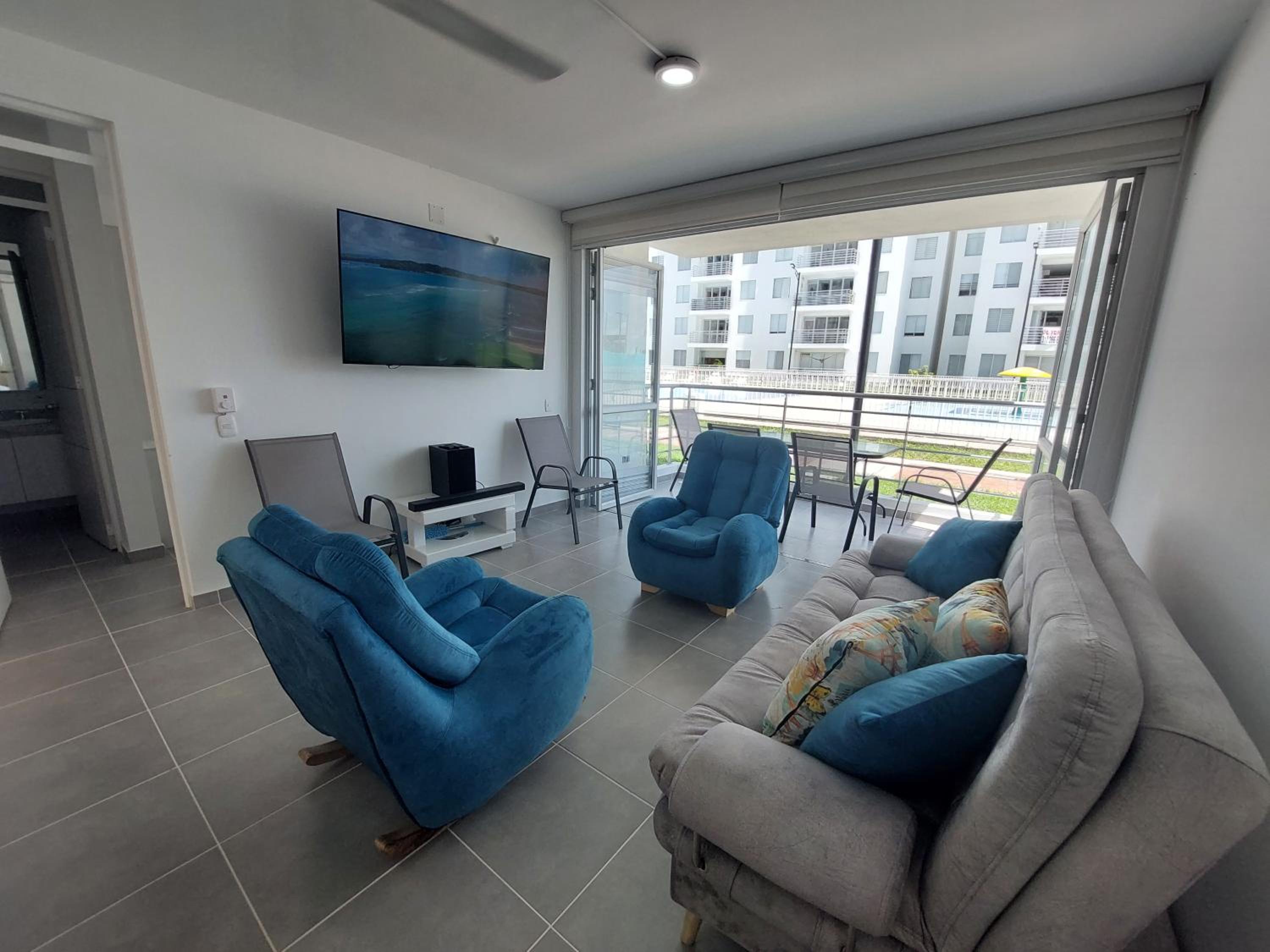 Apartamento Aqualina Orange Primer Piso Vista a Piscina