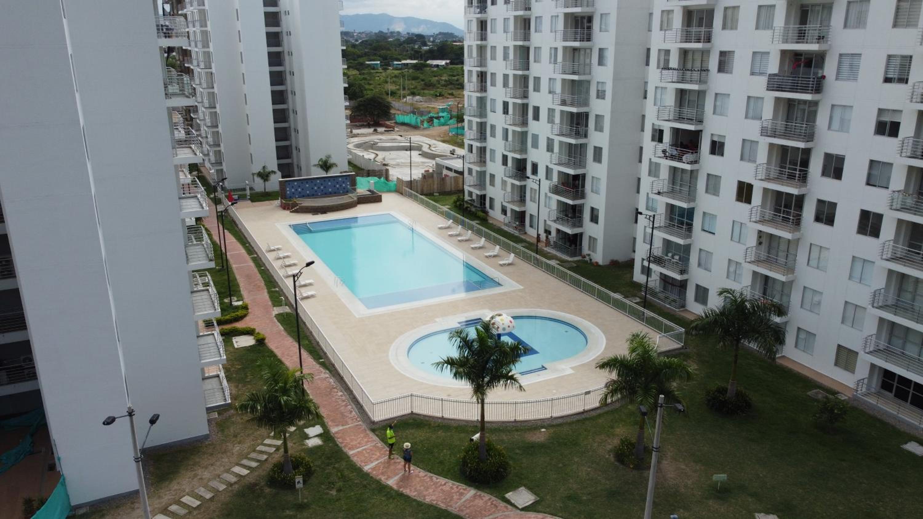 Apartamento Aqualina Orange Primer Piso Vista a Piscina