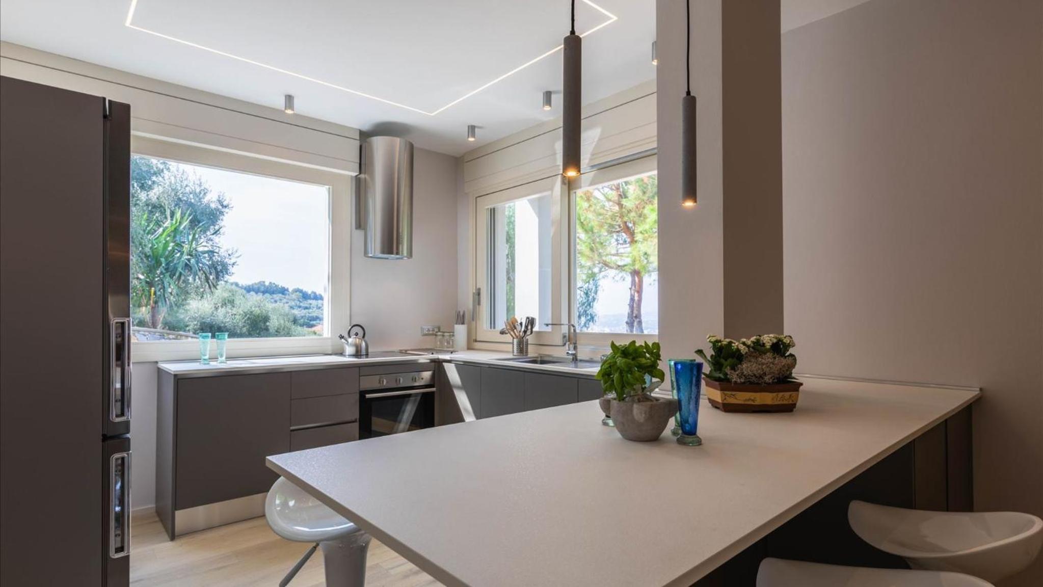 Luxury Apartments in Modern Villa
