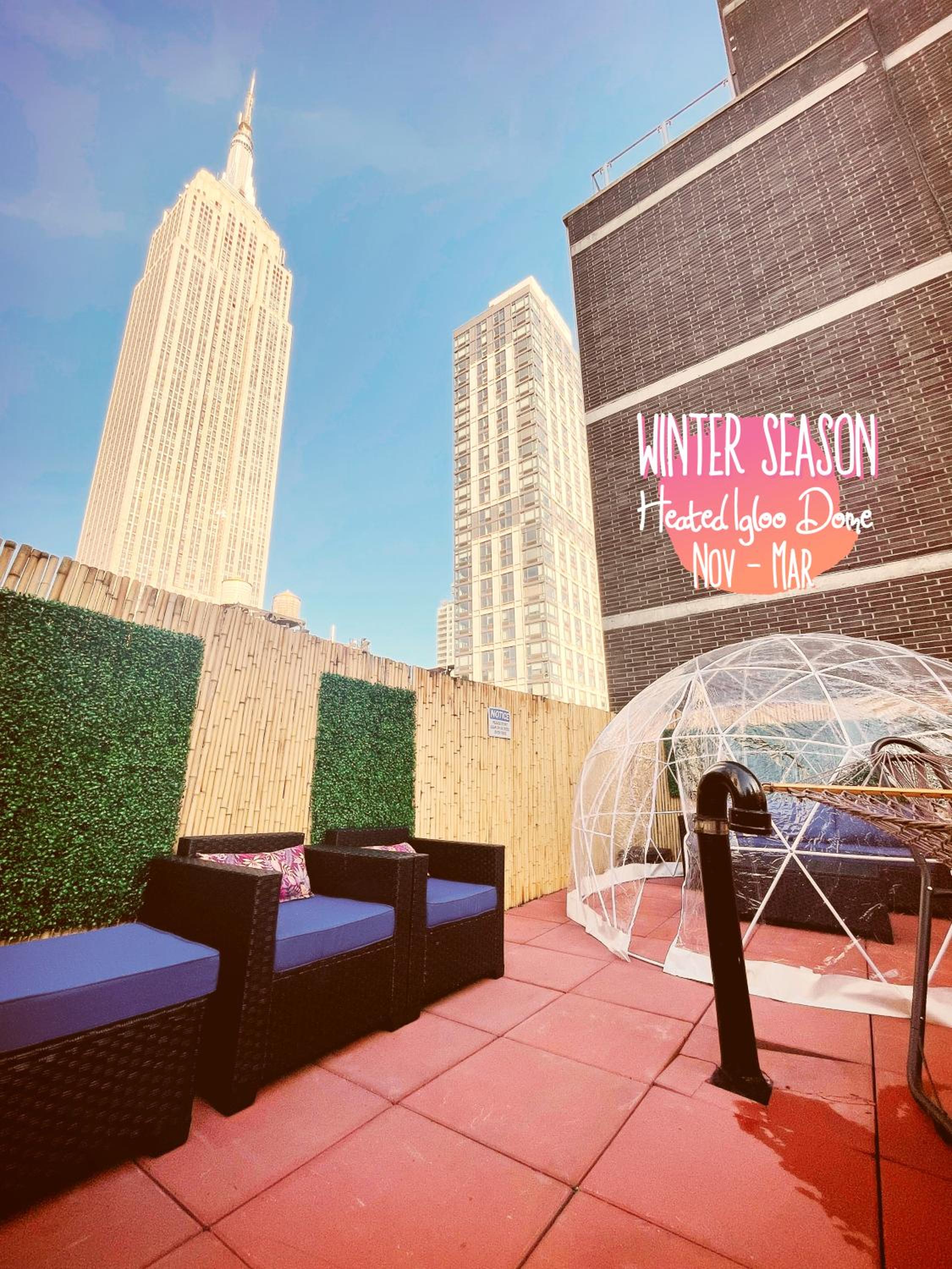 Hotel and the City, Rooftop City View