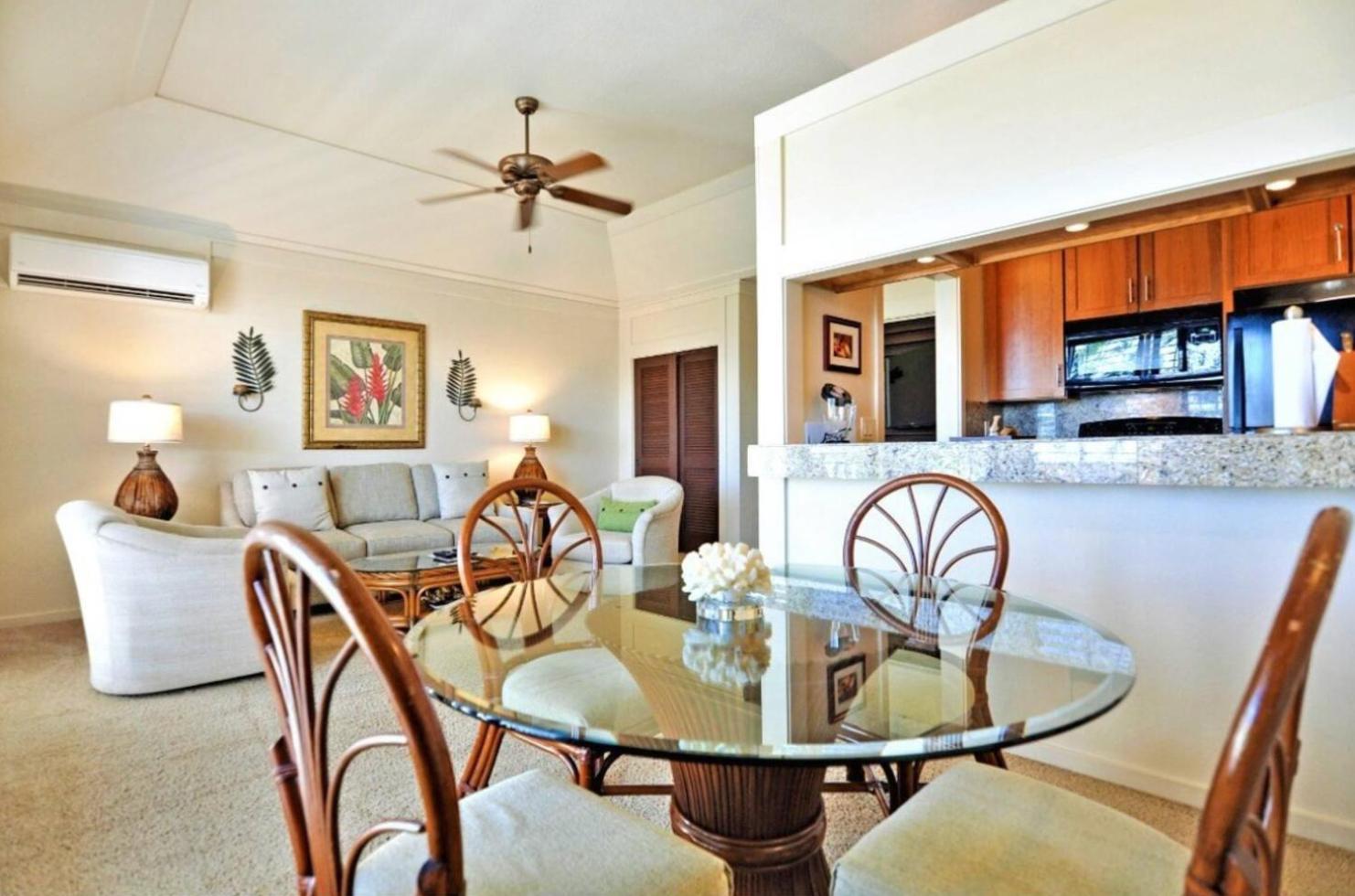 Kiahuna Plantation Unit 118 - 2nd Floor Expansive Views, Air Conditioning view 5