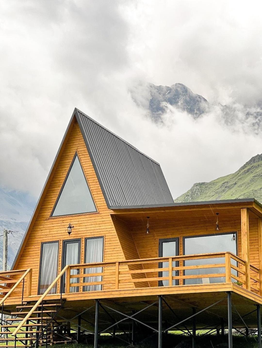 Memory Hut_Kazbegi view 3