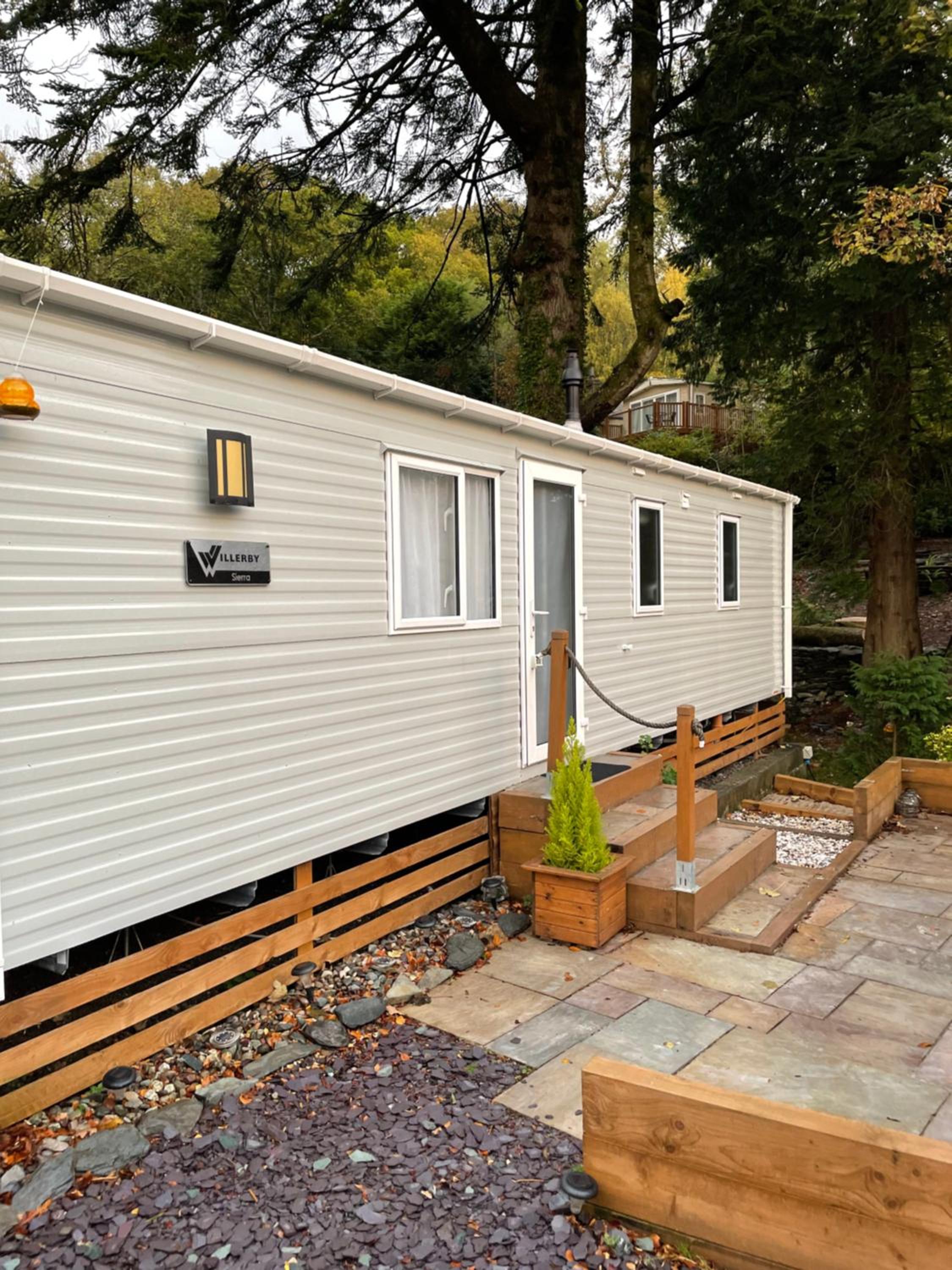 The Beeches Holiday Home- based at Aberdunant Hall Holiday Park view 2