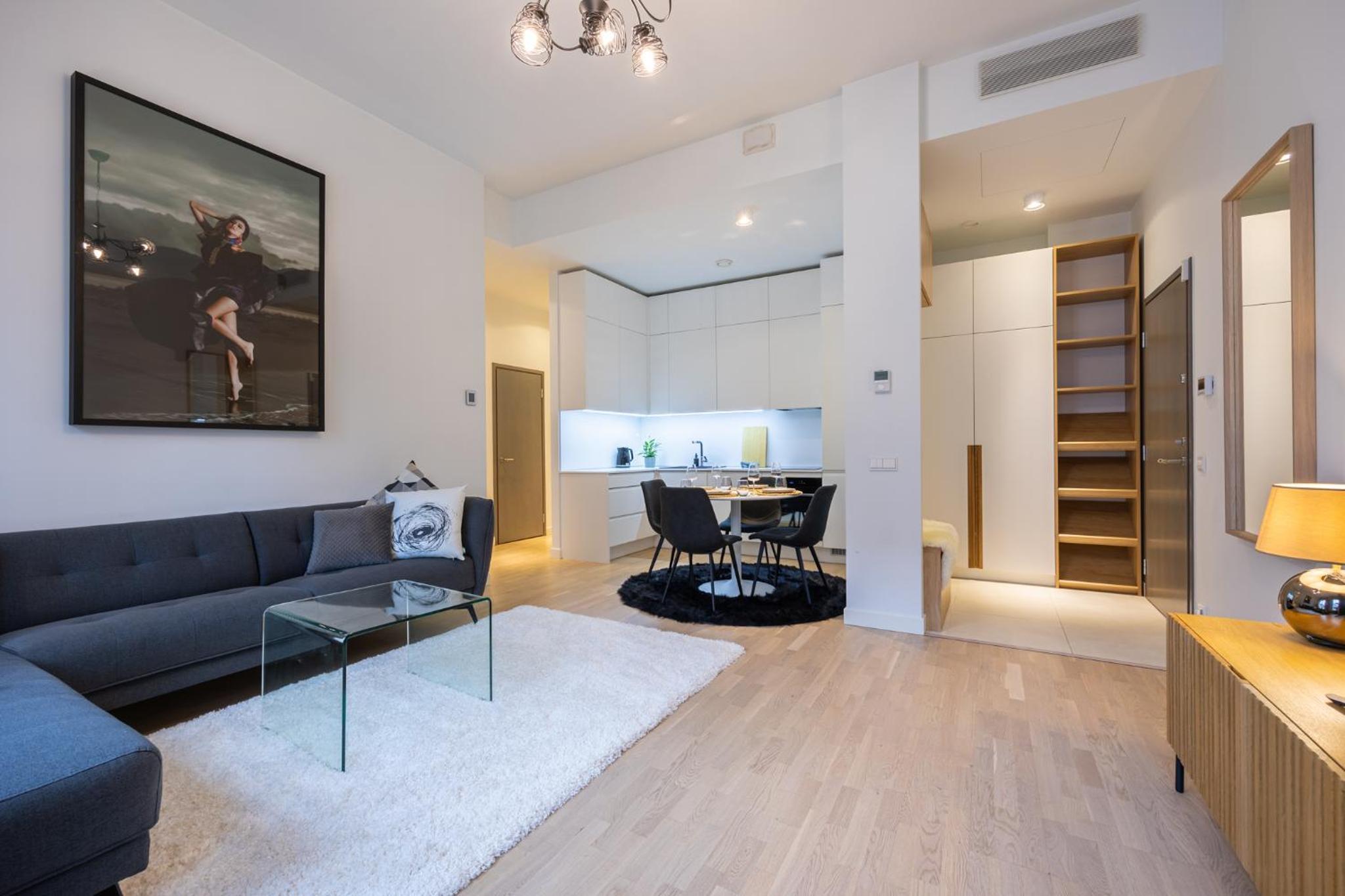 Rotermanni Apartment#Top location#Spacious#Free parking view 3