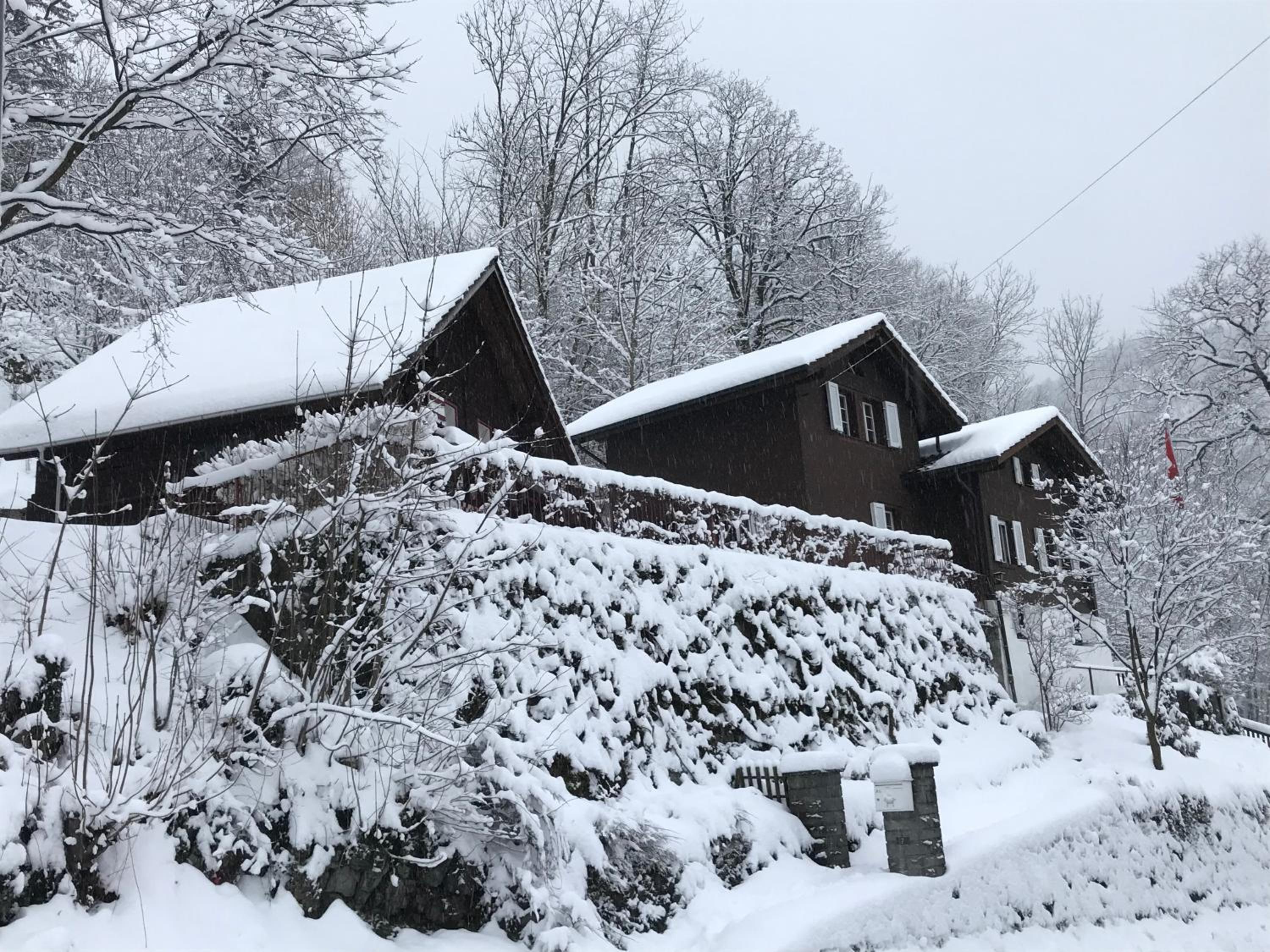 Romantic private superior Swiss Chalet with Hottub view 4