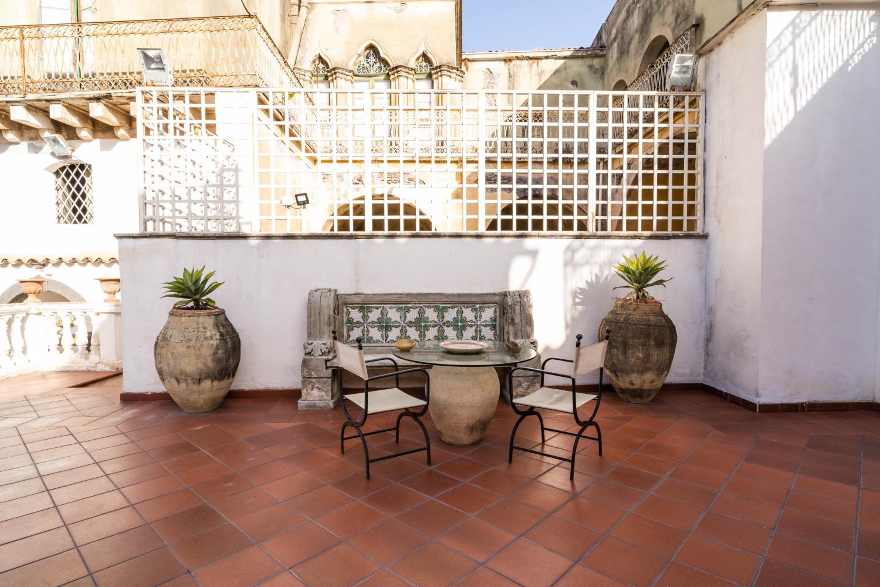 Appartamento Don Camillo en Riposto — balance & terrace