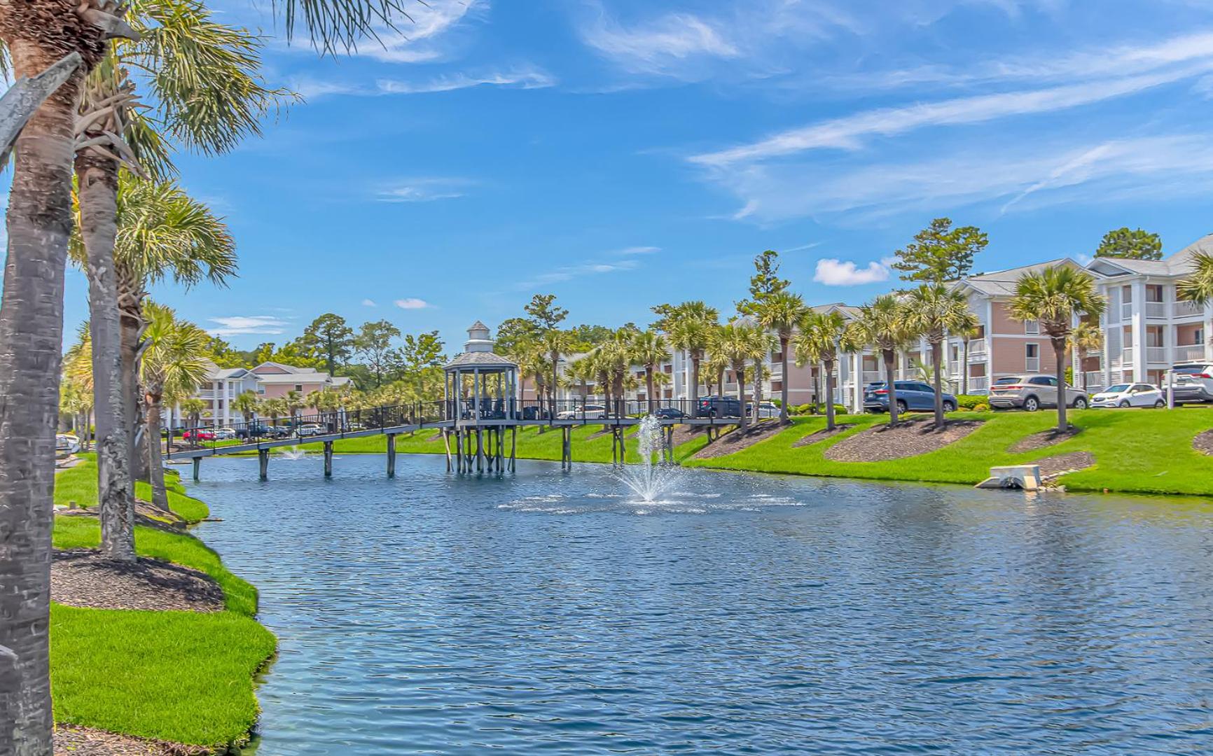 3rd Floor Waterfront Condo Sleeps 6 - 2 bed 2 bath Waterway Village 16G Awesome Views view 5